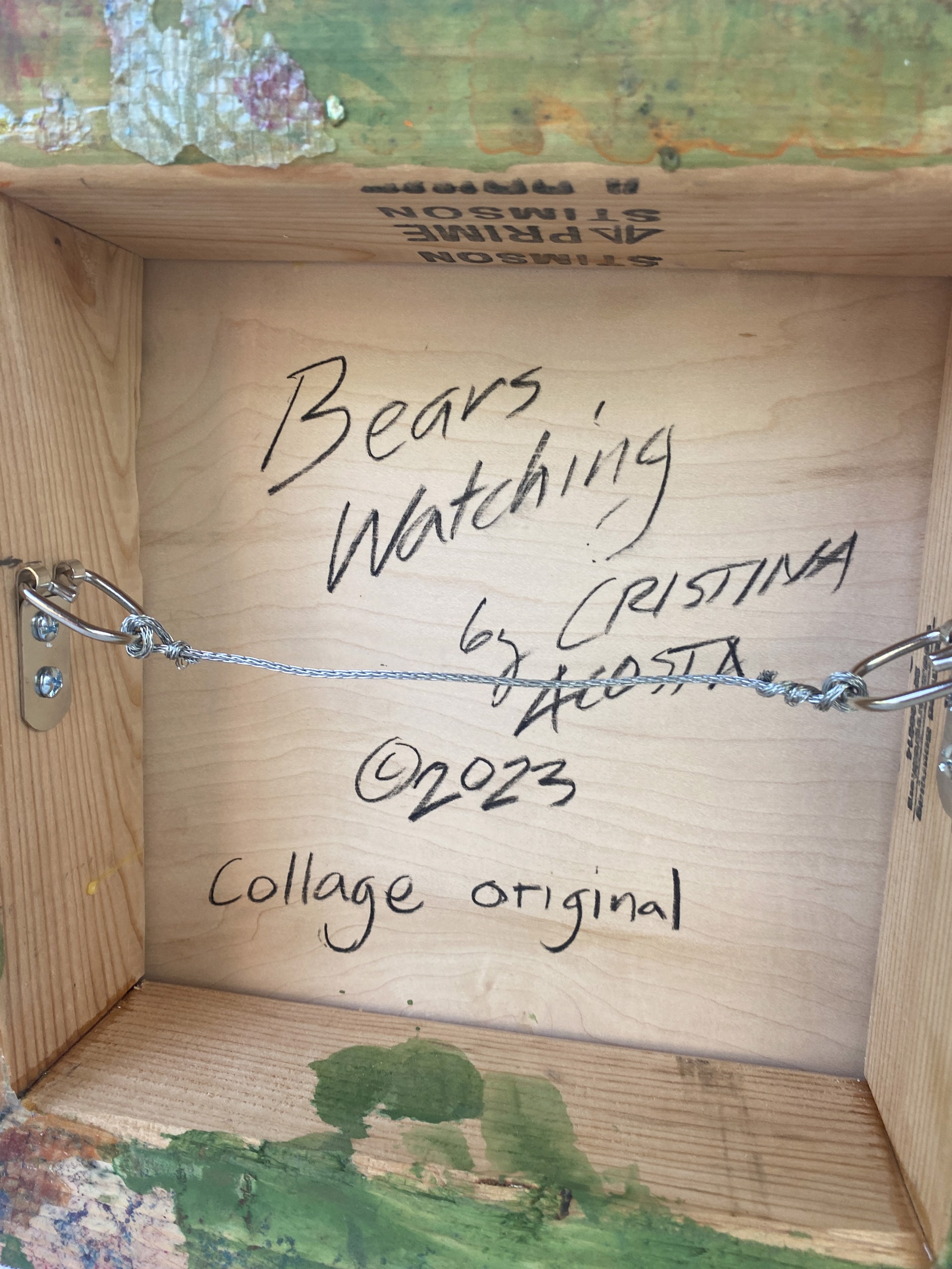 Bears Watching by Cristina Acosta
