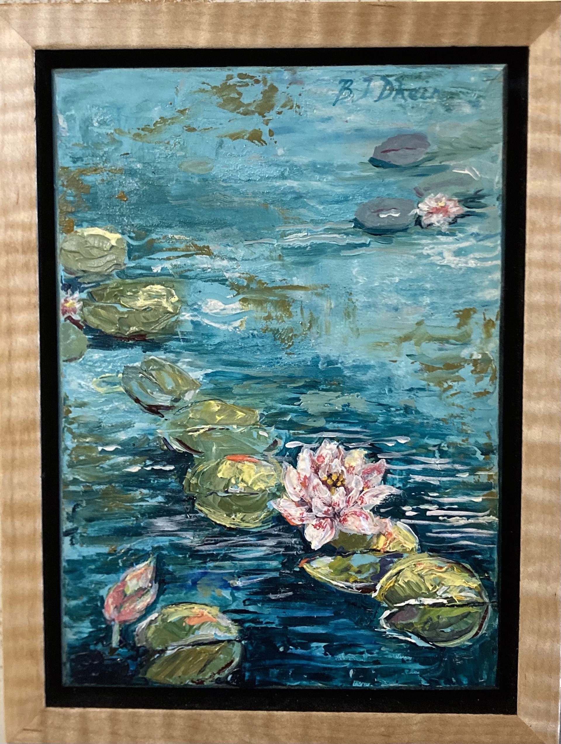 Lily Pond II by Bonnie Dhein