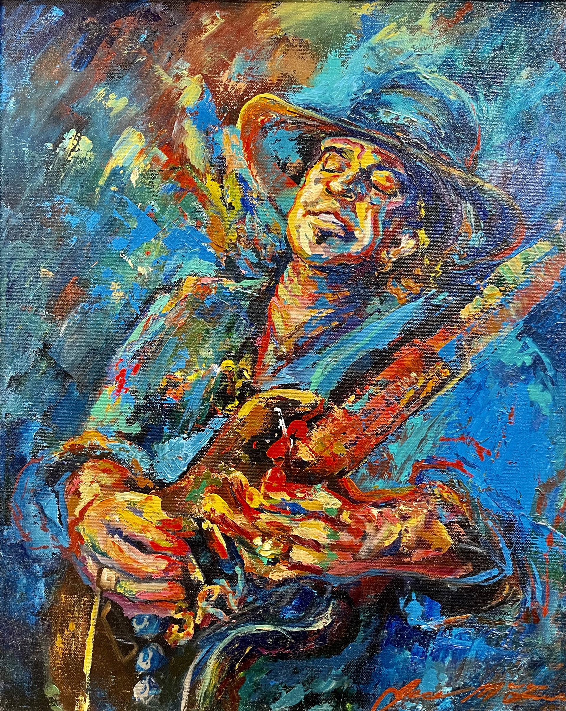 SRV #1” (Stevie Ray Vaughan) by Jace McTier