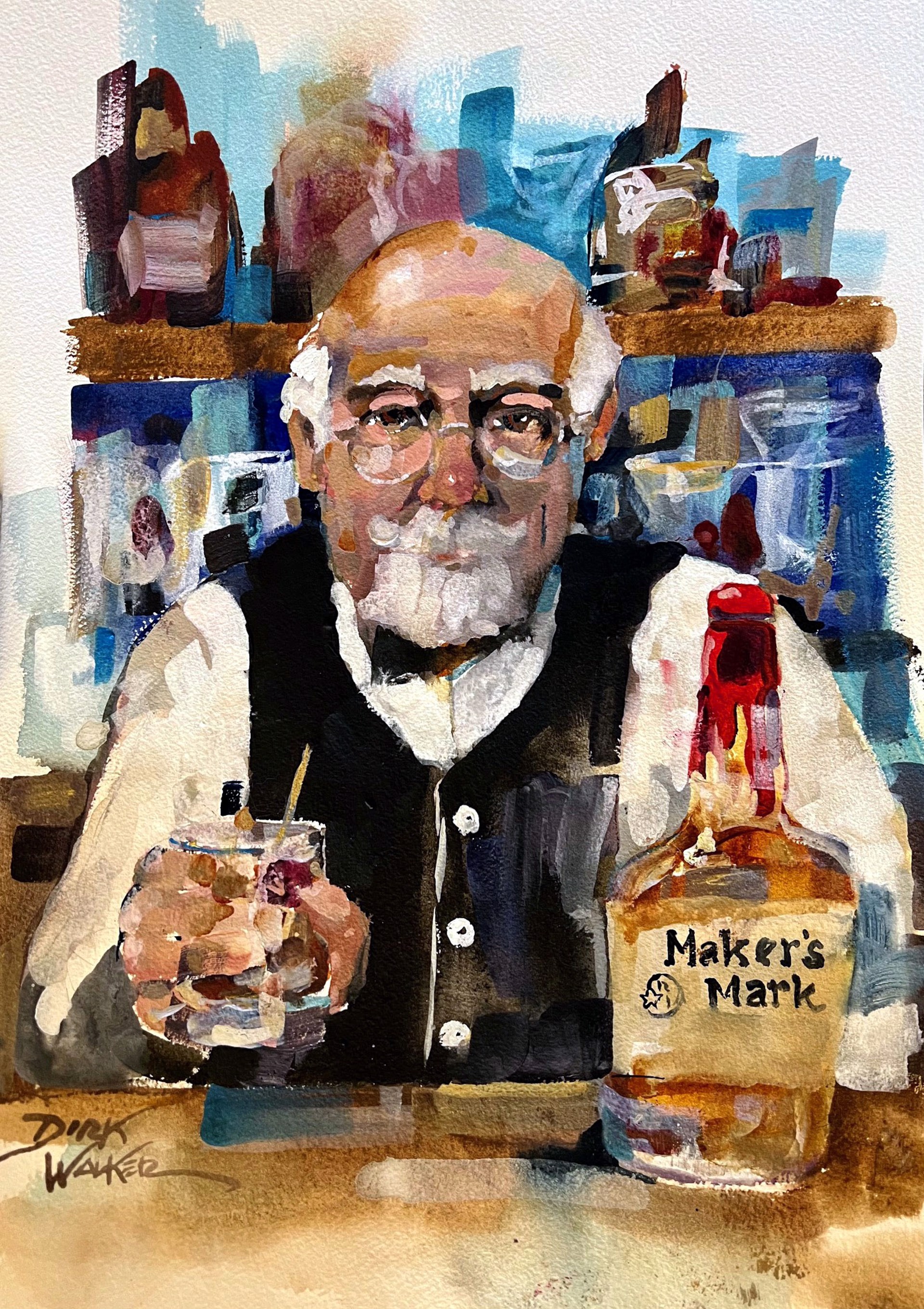 Hard to Beat a Maker's Old Fashion by Dirk Walker
