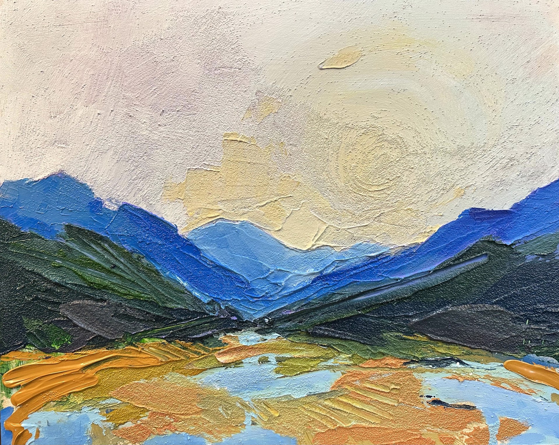 Blue Mountains by SAMANTHA WILLIAMS-CHAPELSKY