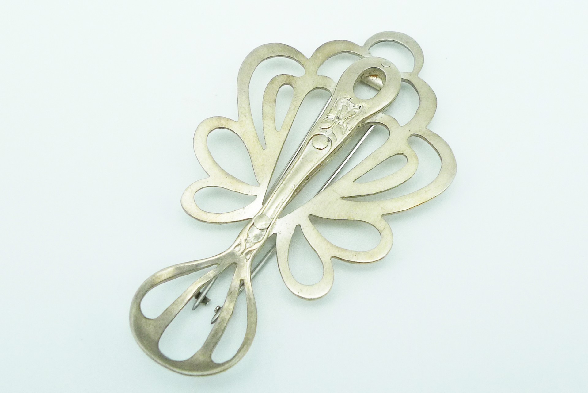 Salt Spoon Brooch by Alison L. Bailey