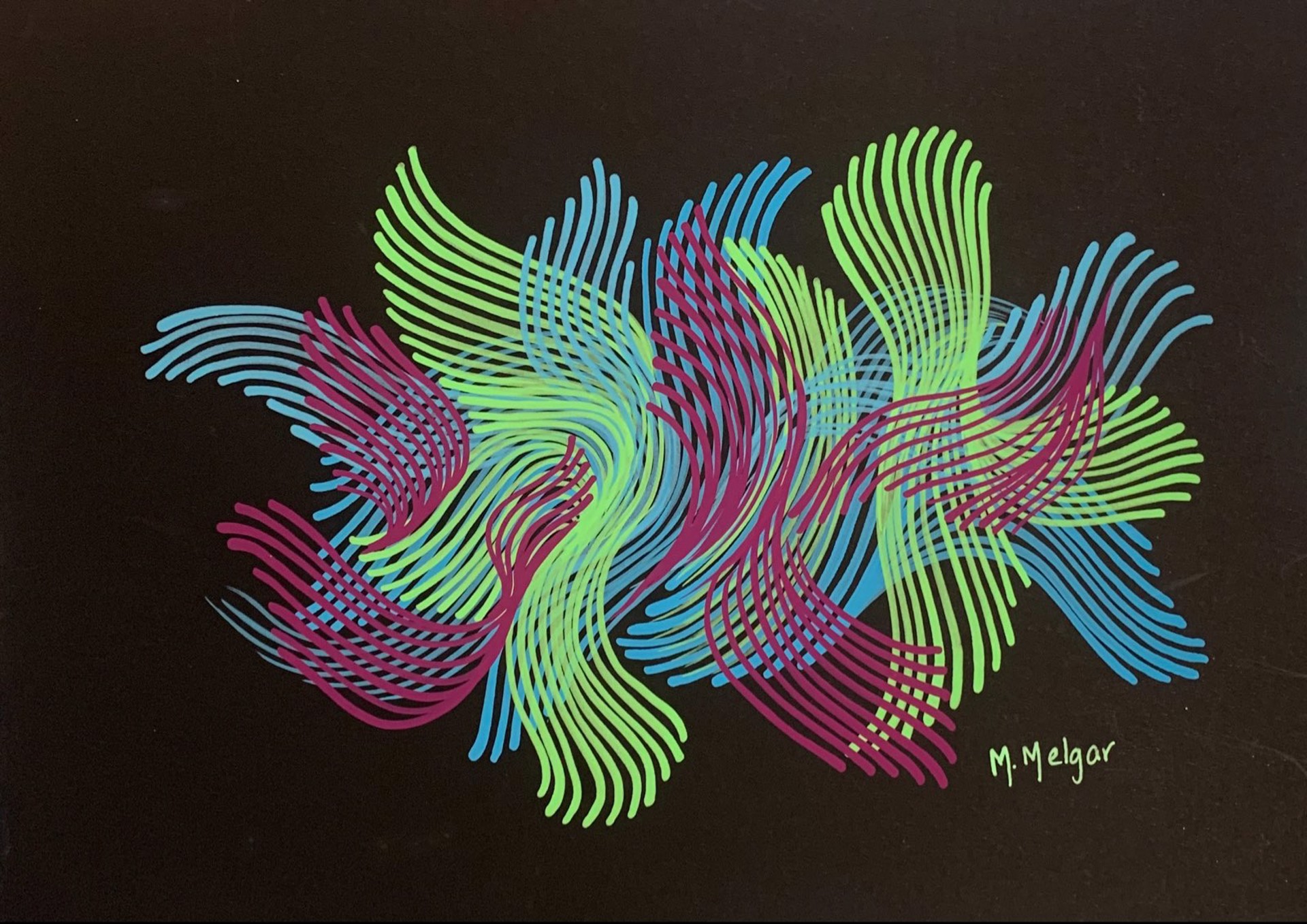 Color Wave by Monica Melgar