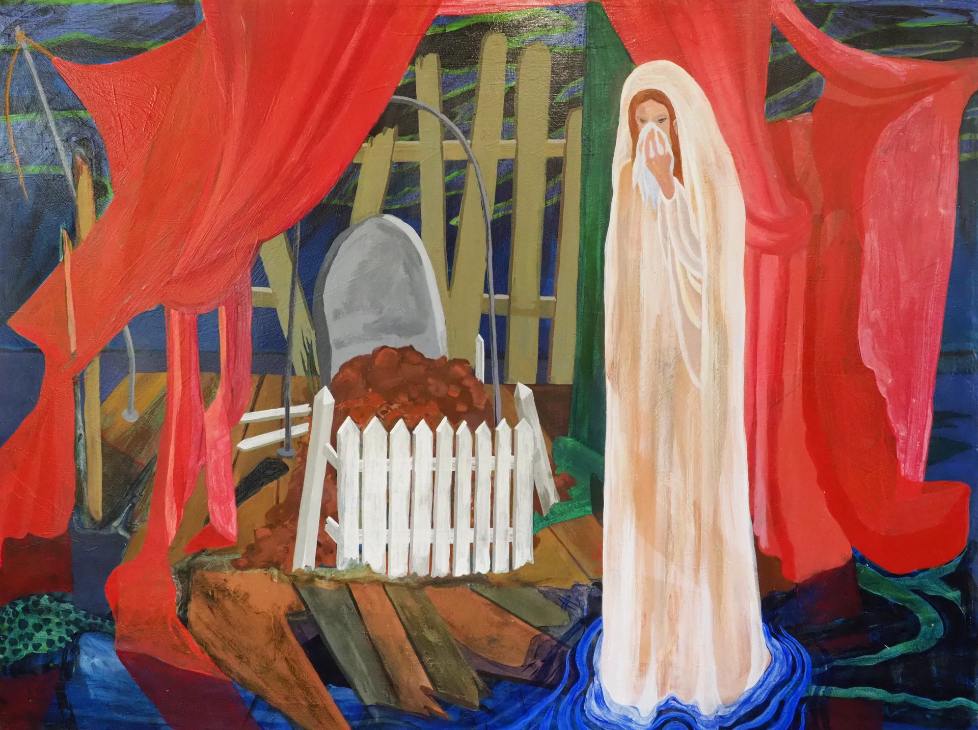 Burial of the Red Clay Poet I by Ke Francis