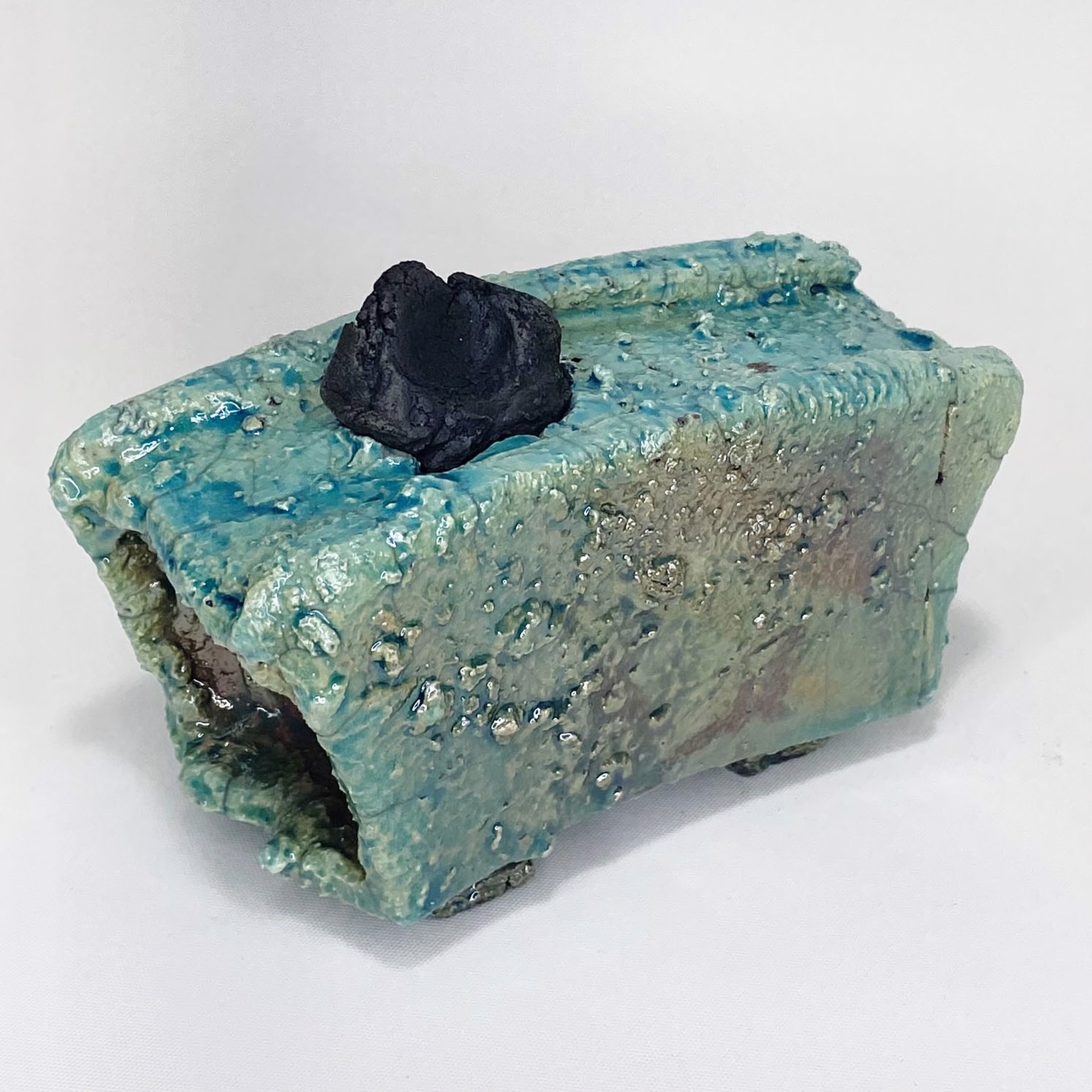Turquoise Box III by Wally Asselberghs