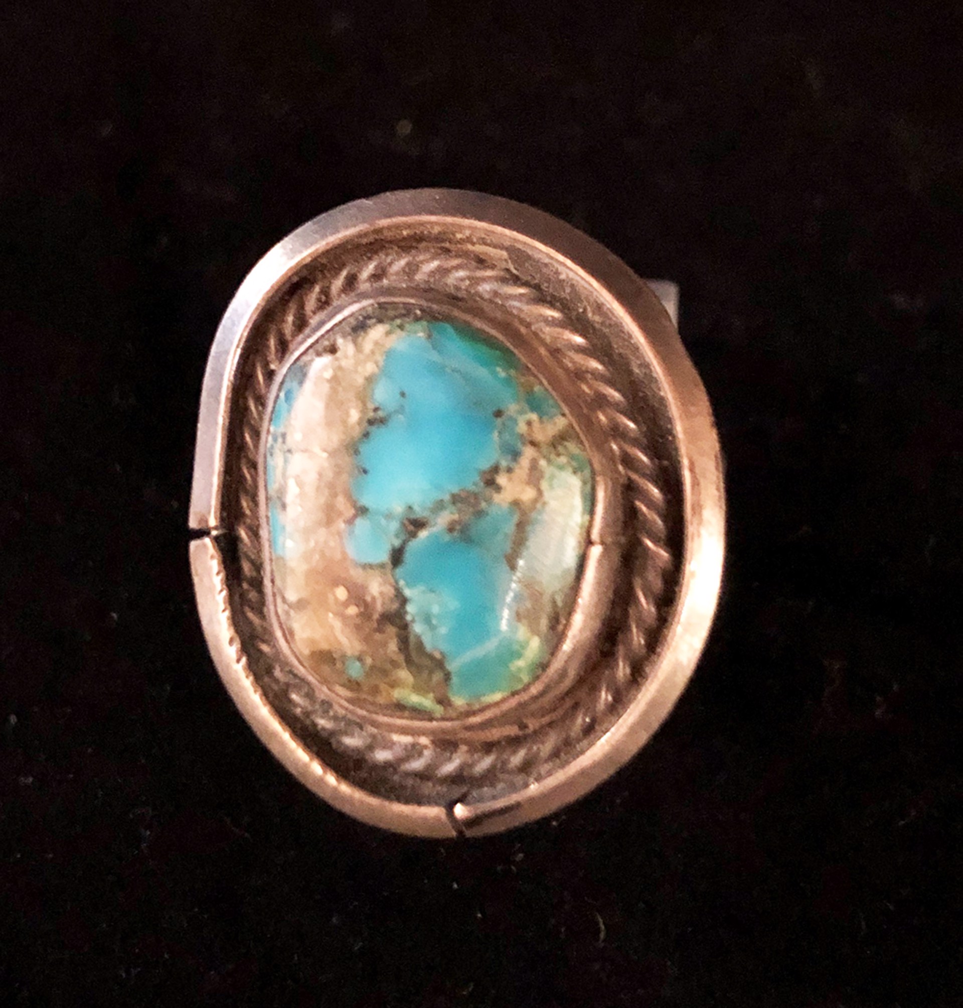 ring 6: Navajo Turquoise ring
