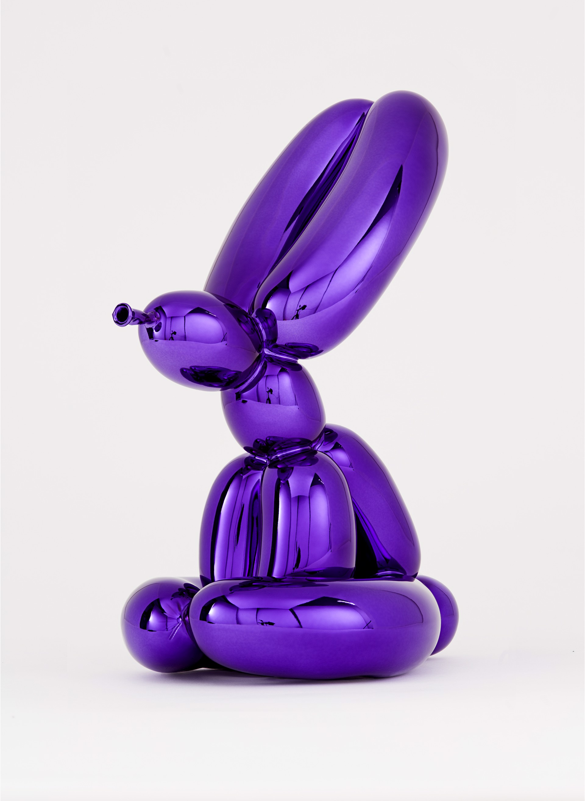 Rabbit (Violet) By Jeff Koons by Jeff Koons