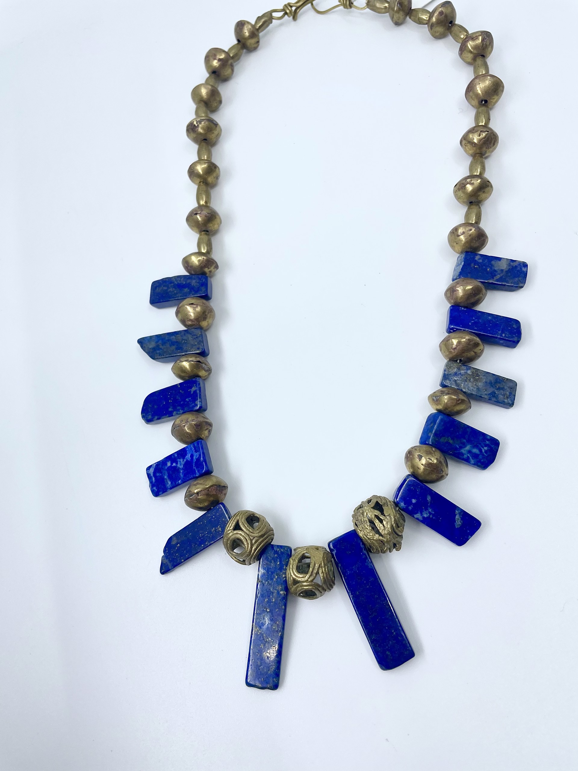 9127 Lapis & Brass by Gina Caruso