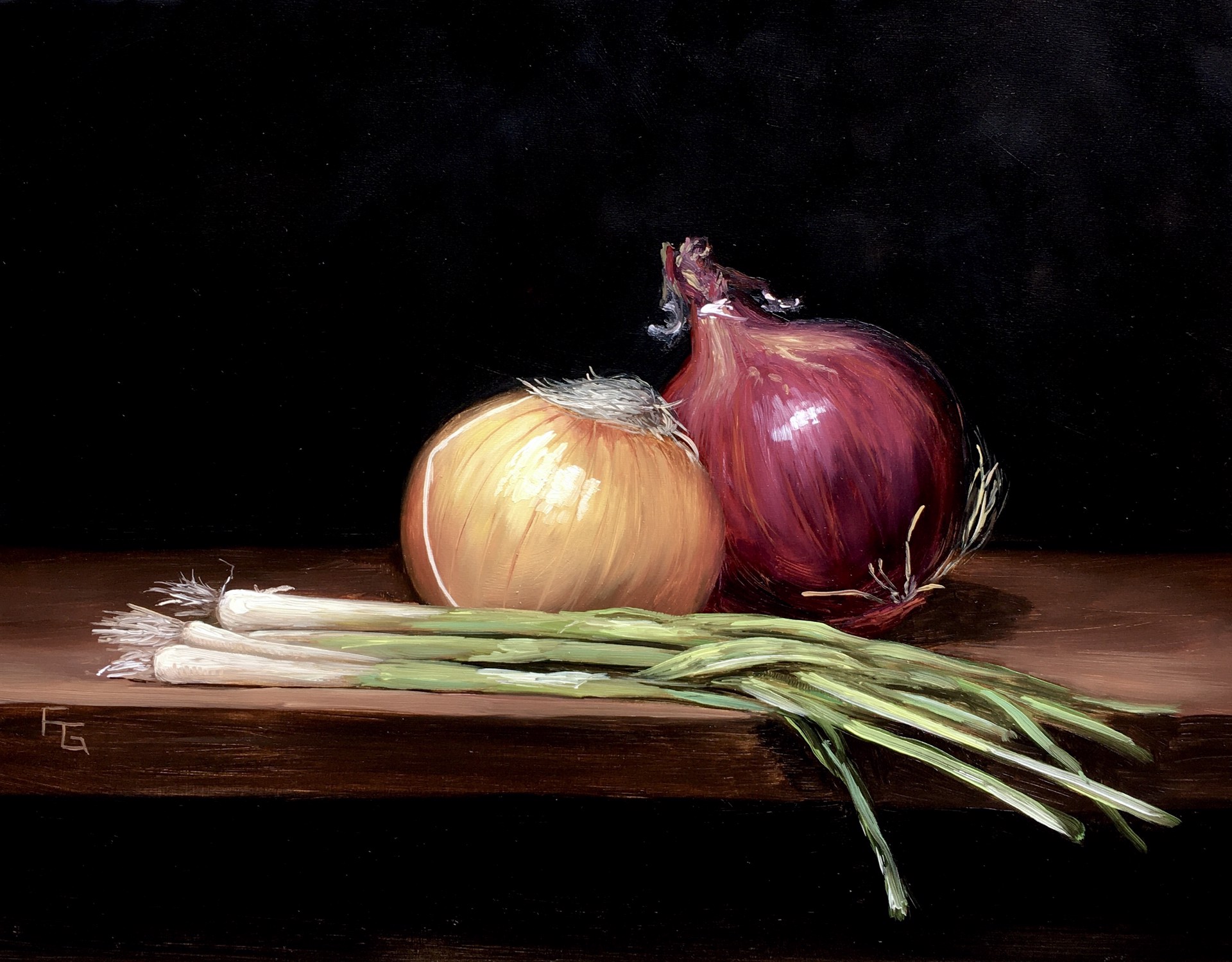 Onions by Frankie Gollub