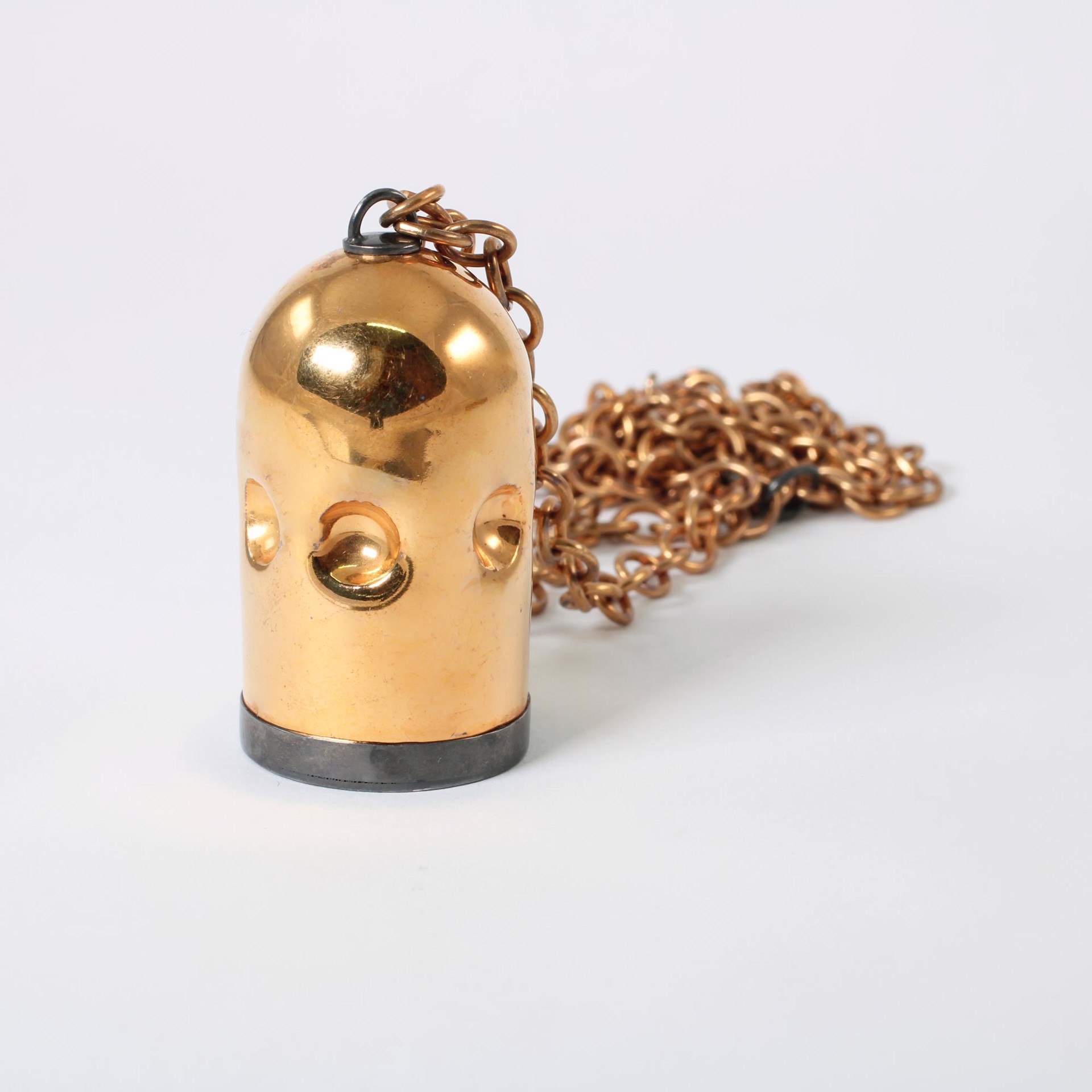 Museum of Broken Desires: Gold Pendant One by Lauren Kalman