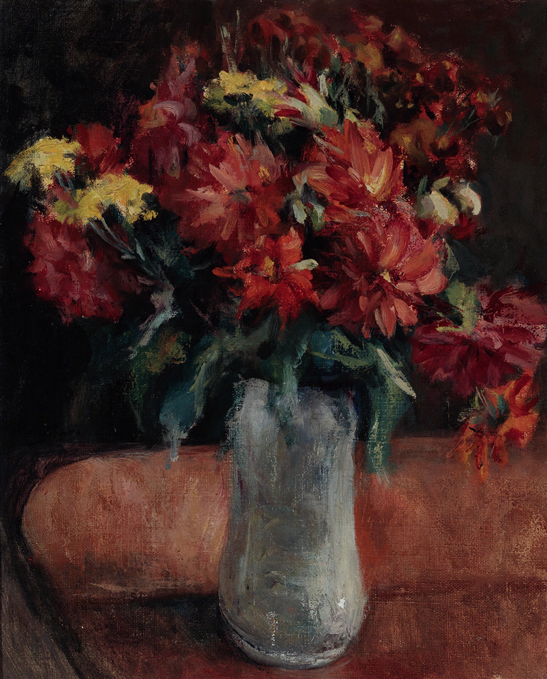 Dahlias by Marion Campbell Hawthorne