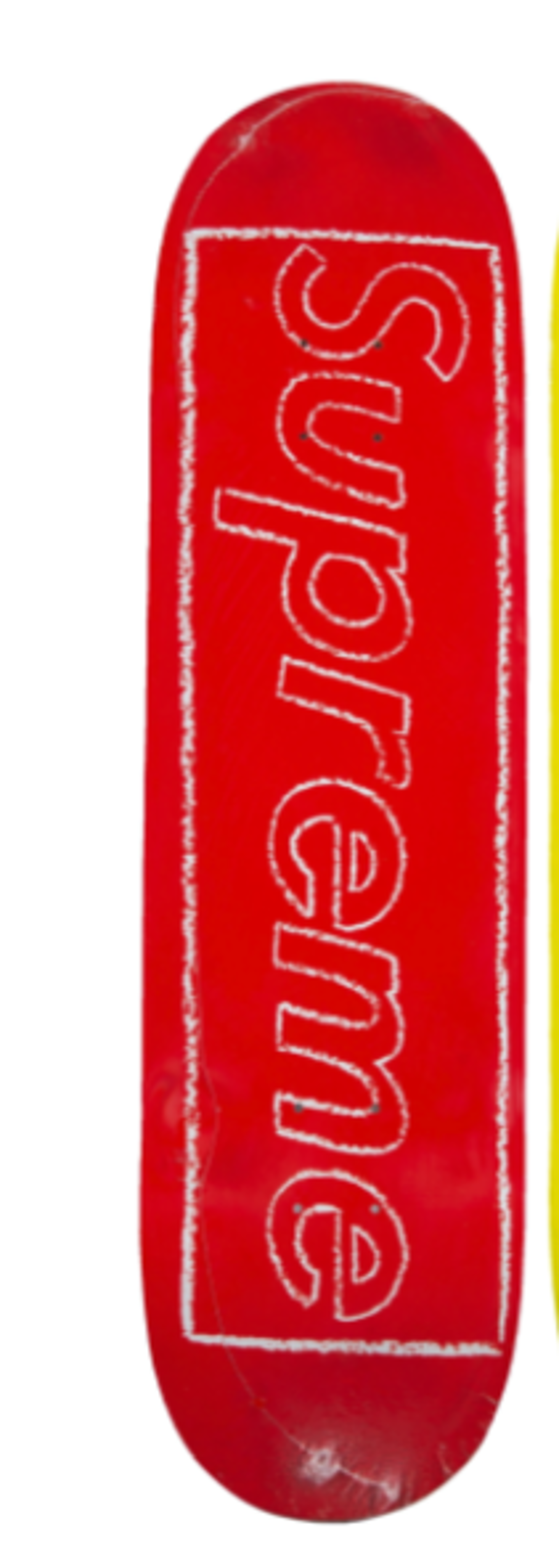 Chalk Logo (Red) | KAWS x Supreme by KAWS