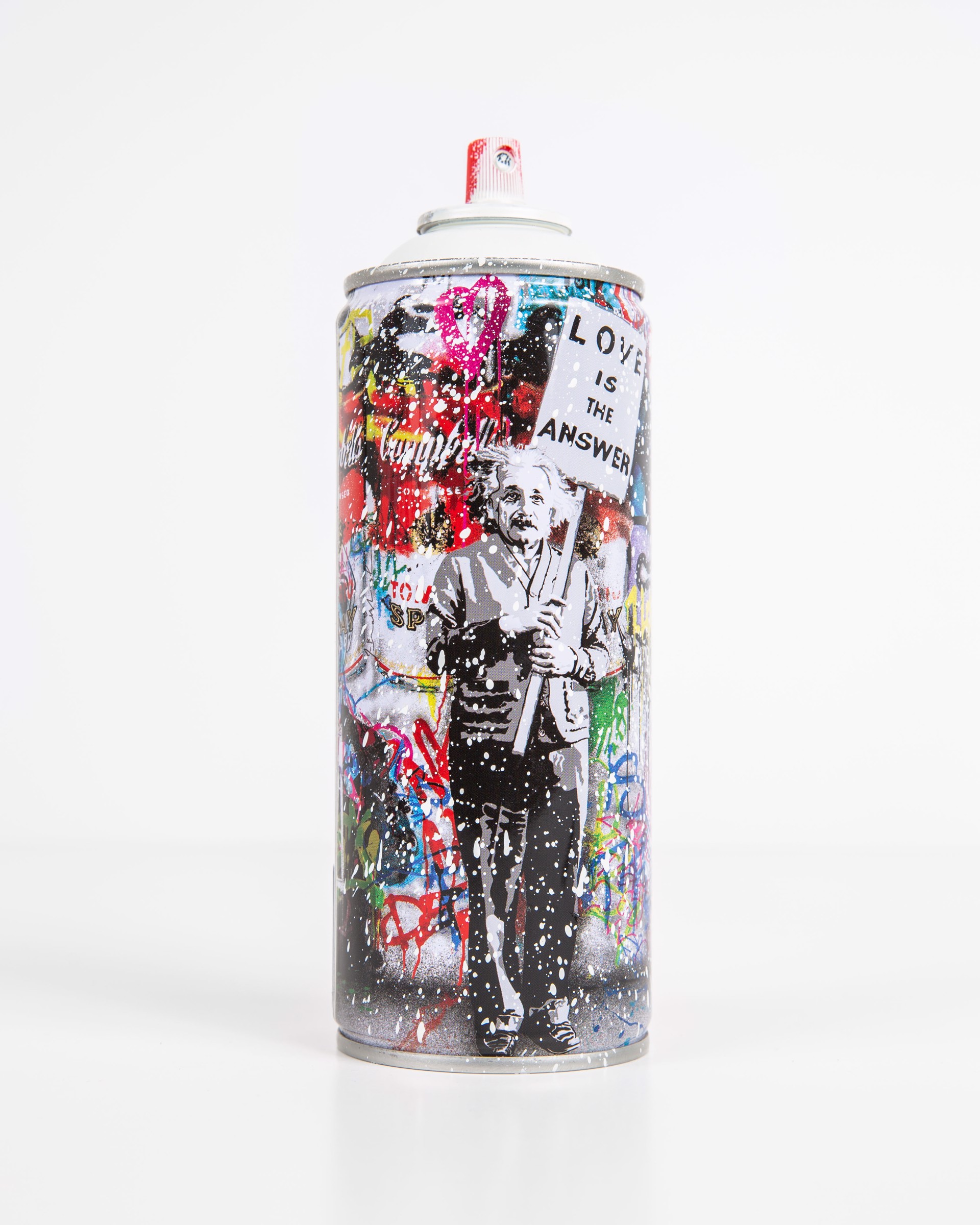 Love is the Answer - White by Mr.Brainwash