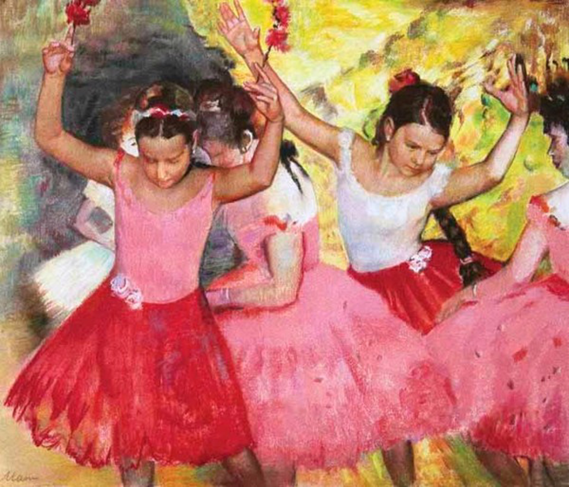 Dancers by Natalya Makovetskaya