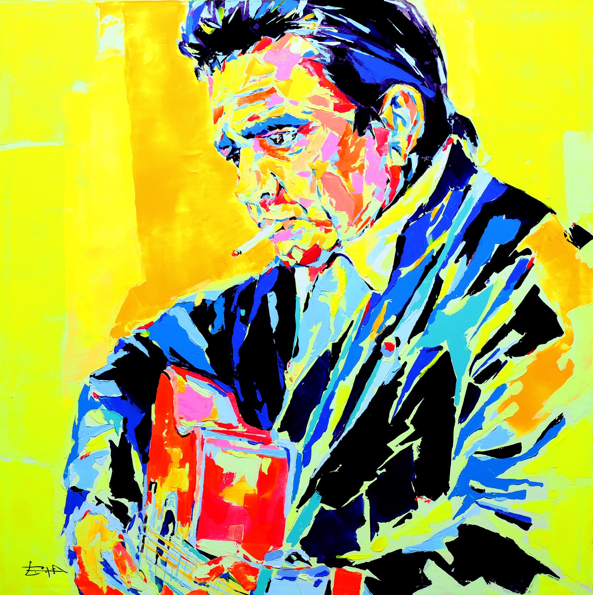 Johnny Cash by Federico López Córcoles