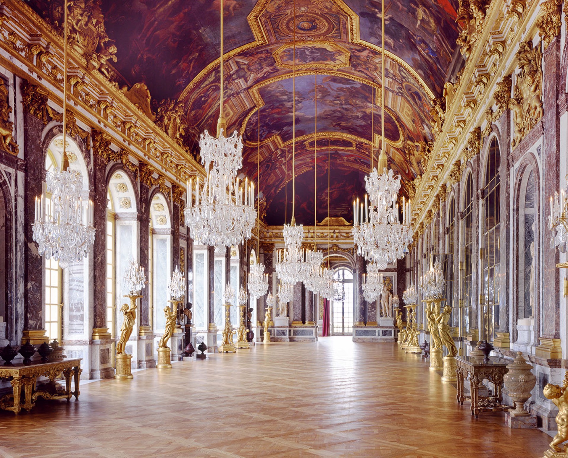 Galerie des Glaces III, Chateau de Versailles. France. by Reinhard Gorner