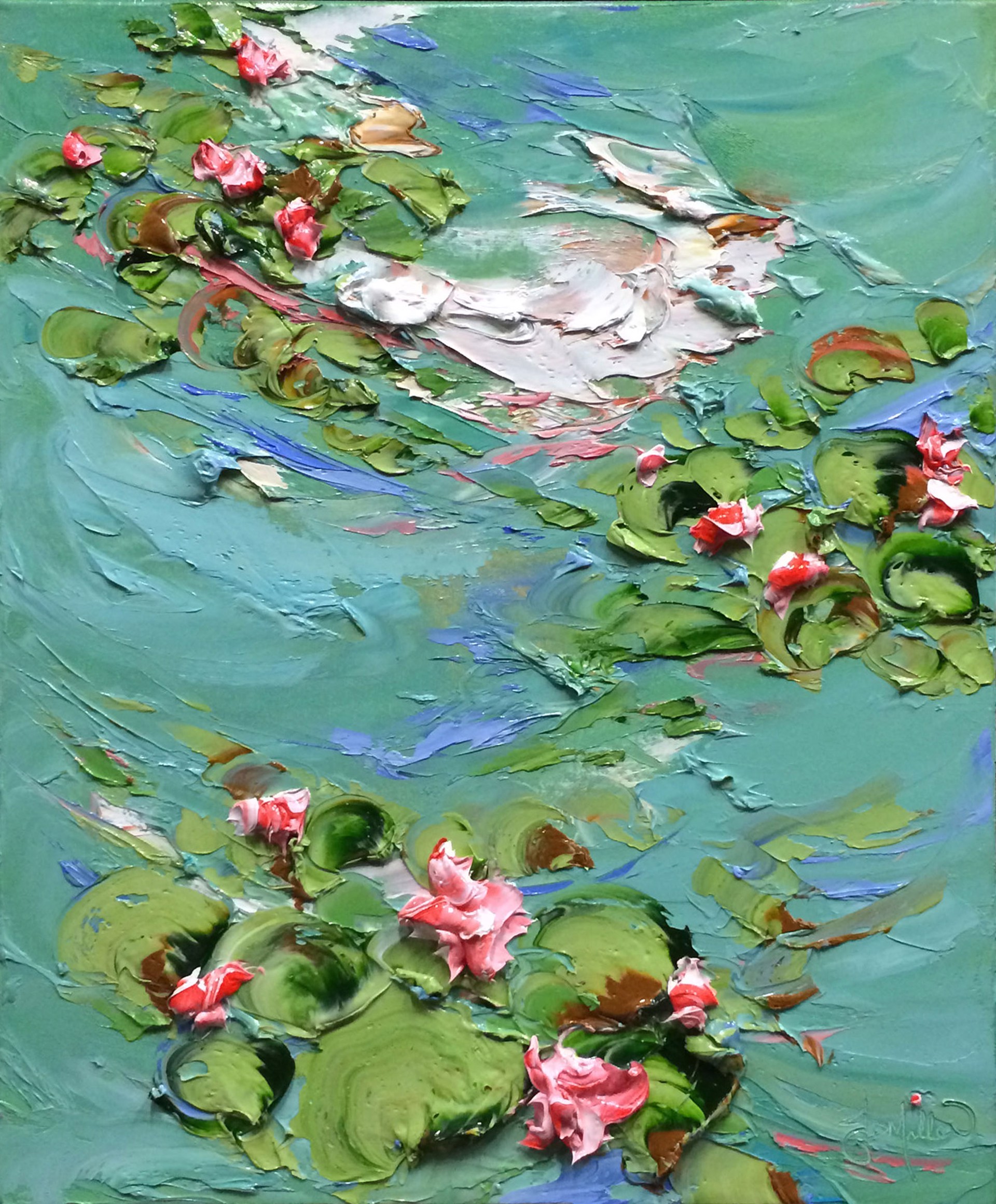 Timeless Waterlilies by JD Miller