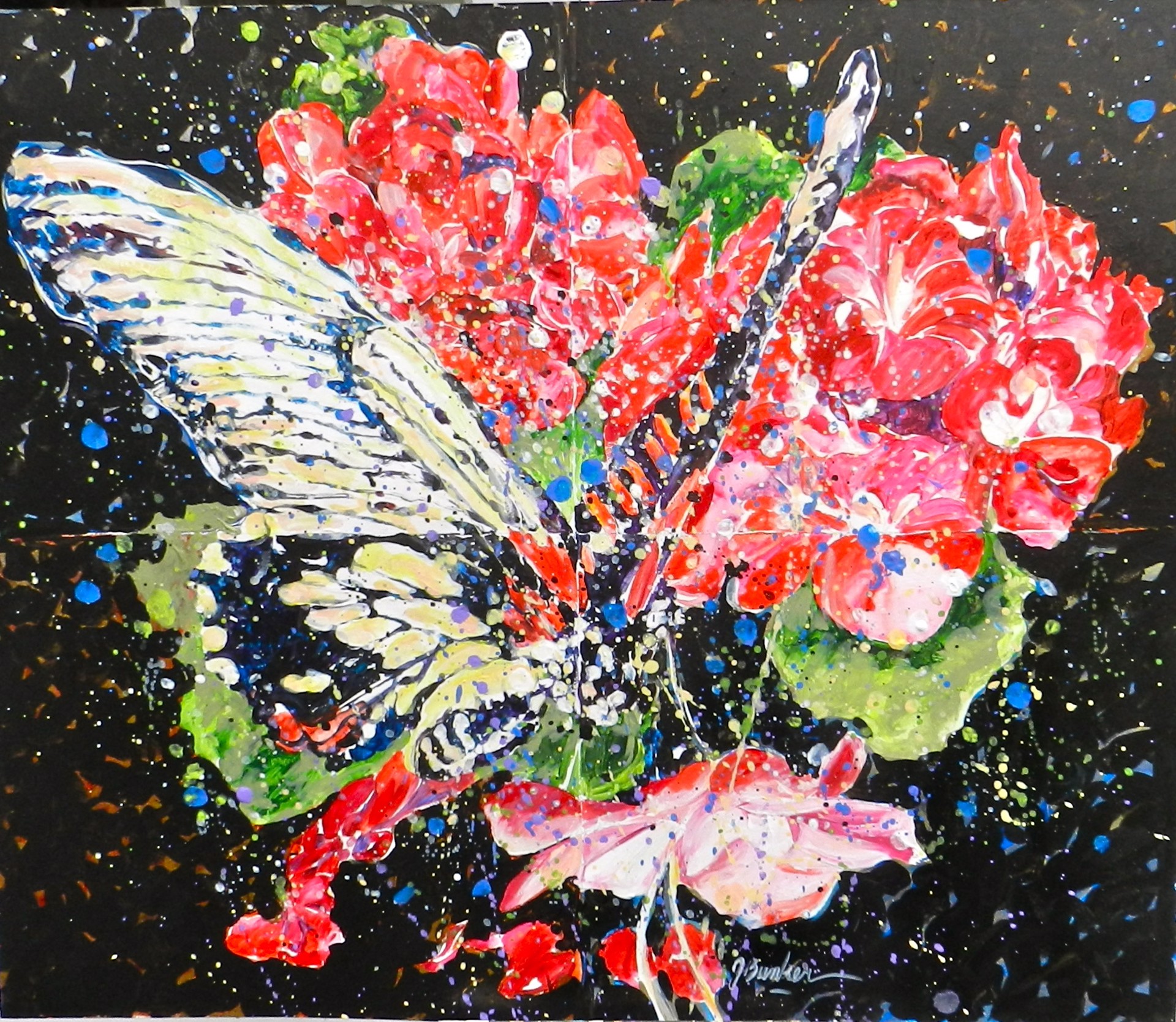Butterfly Exuberance by John Bunker
