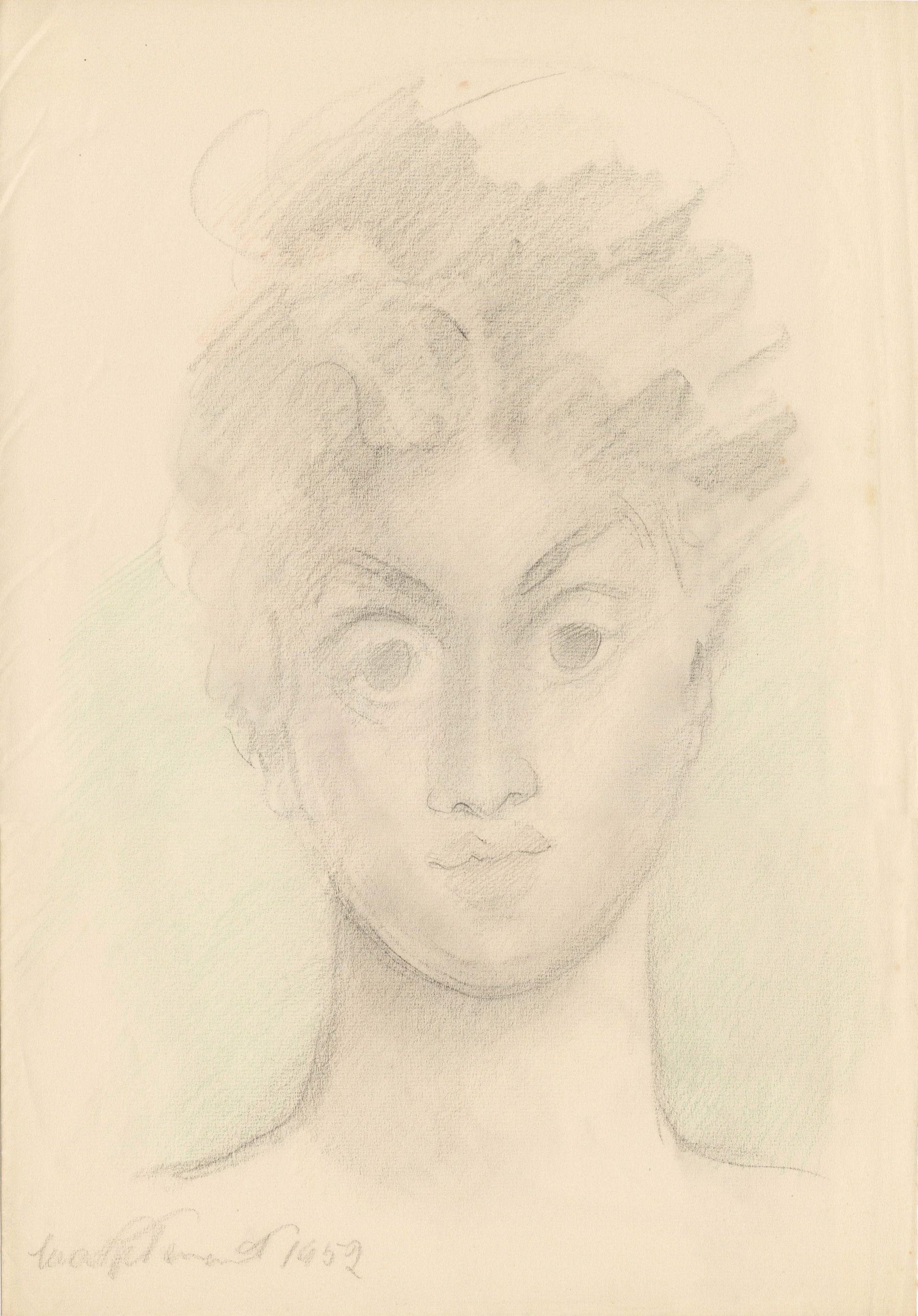 Girl's Head No. 2 by Madge Tennent