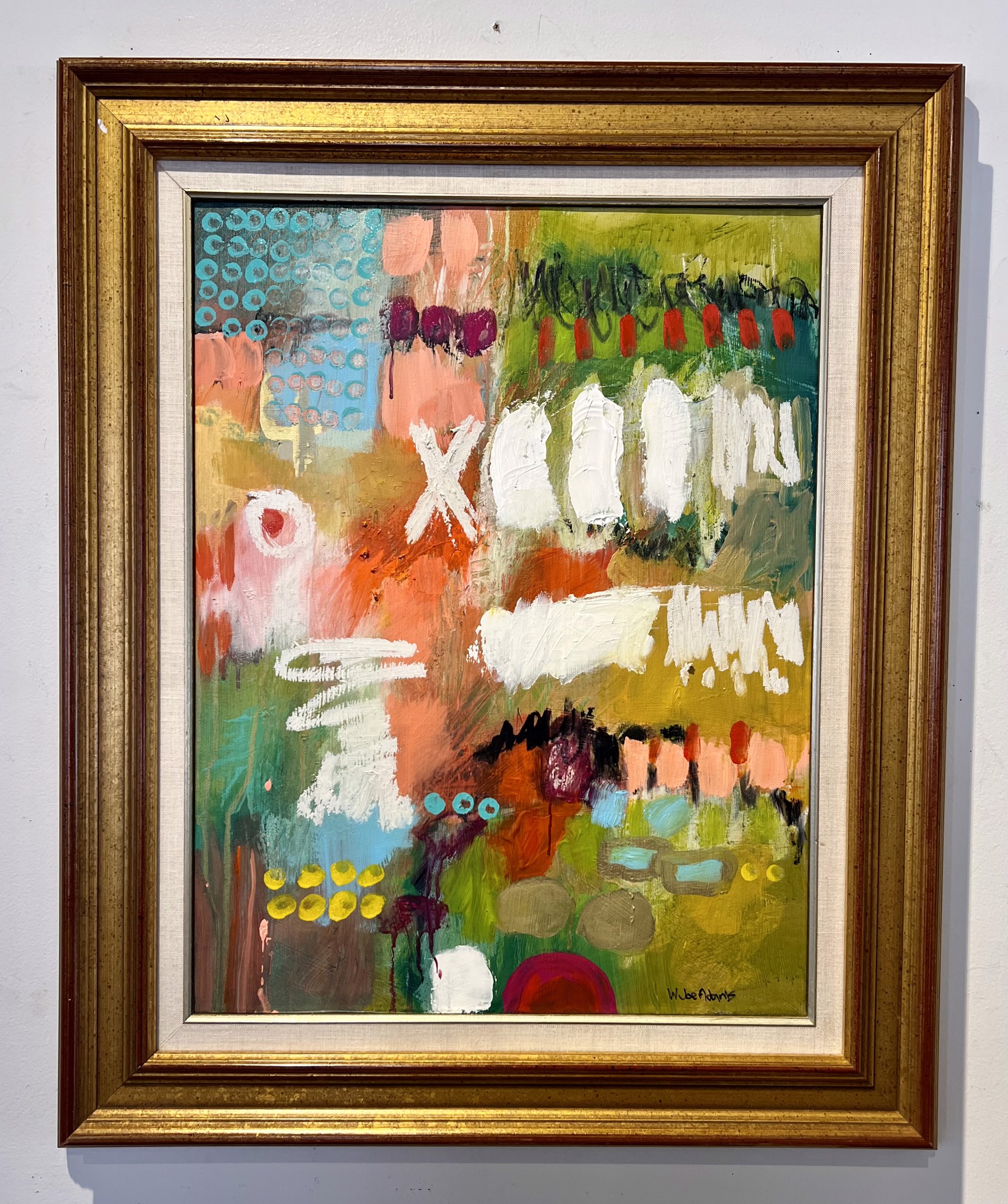 Abstract in Old Frame by Joe Adams