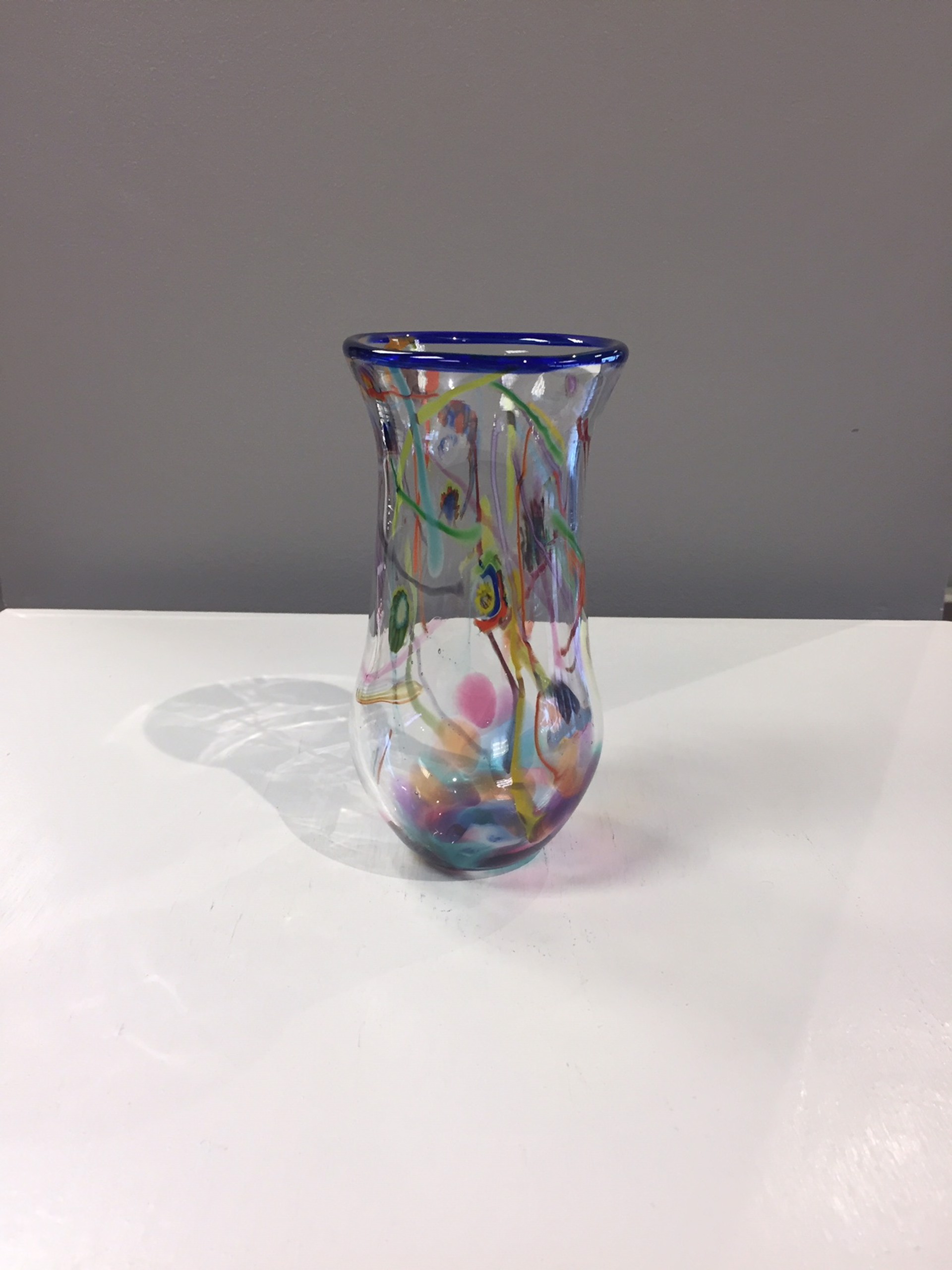 Circus Flared Vase by AlBo Glass