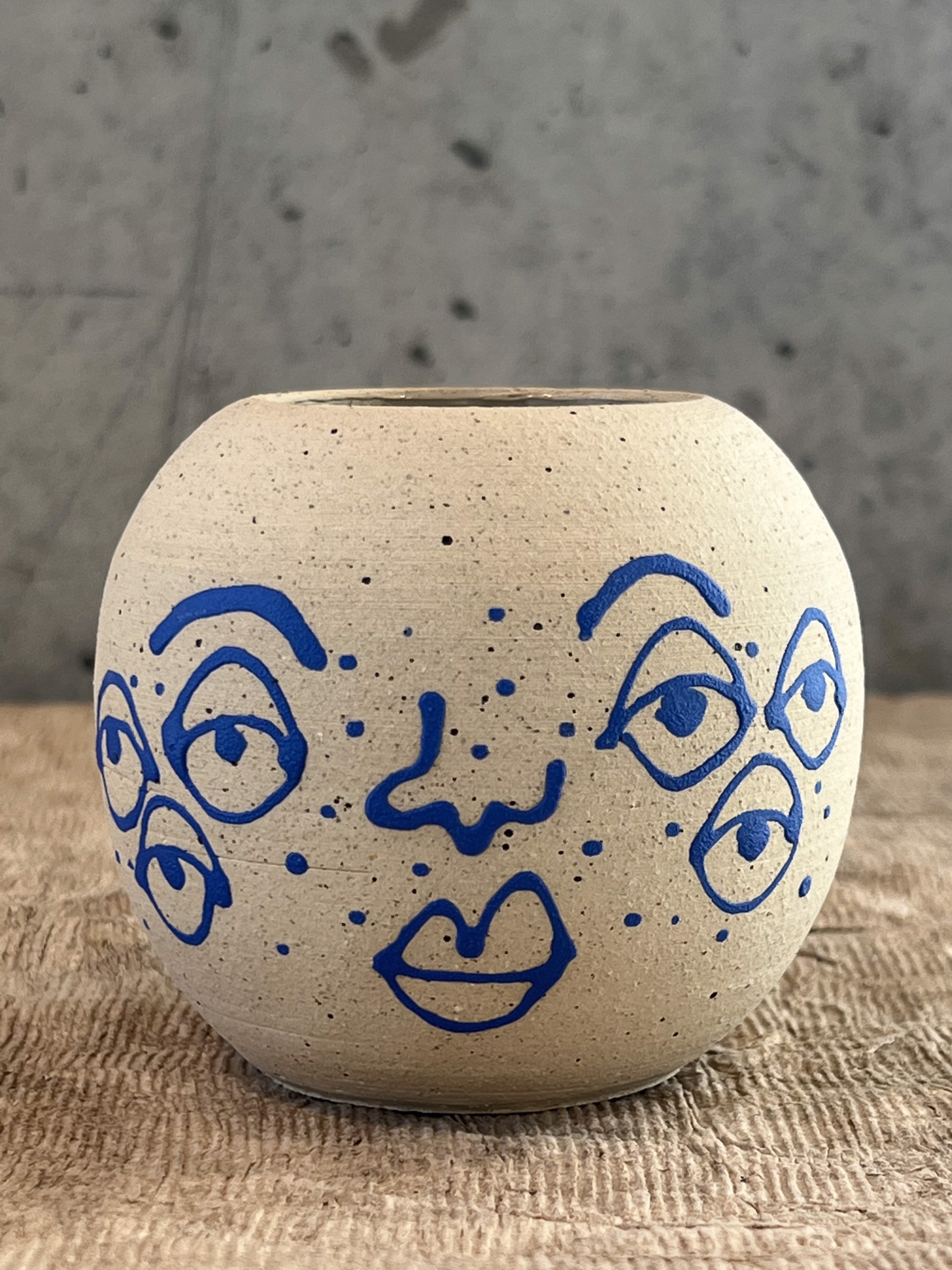Lady Hummel Vase with Blue by Sarah Hummel Jones