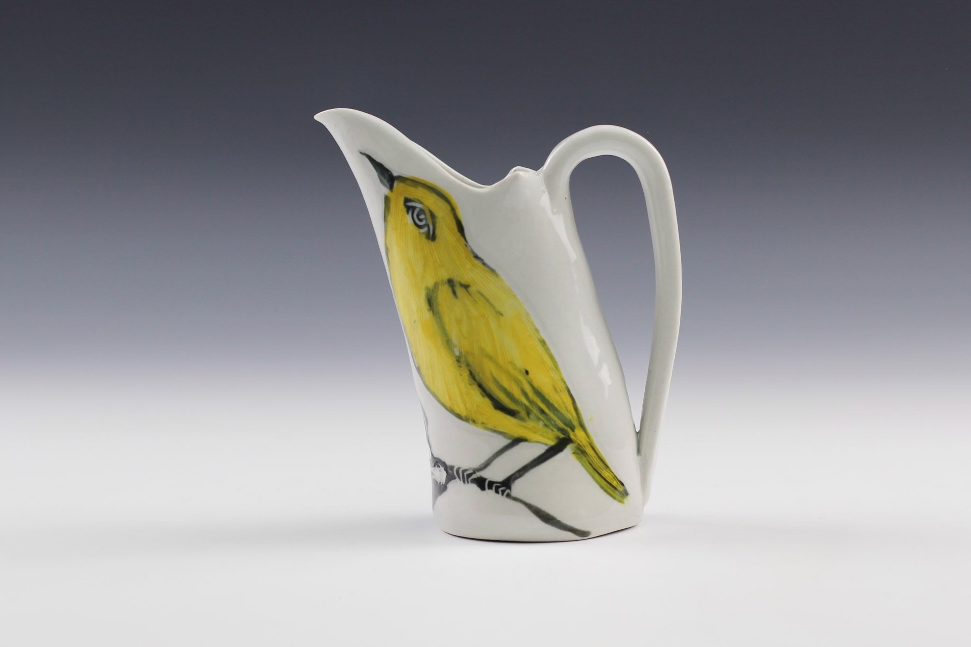 Warbler Pitcher by Glynnis Lessing