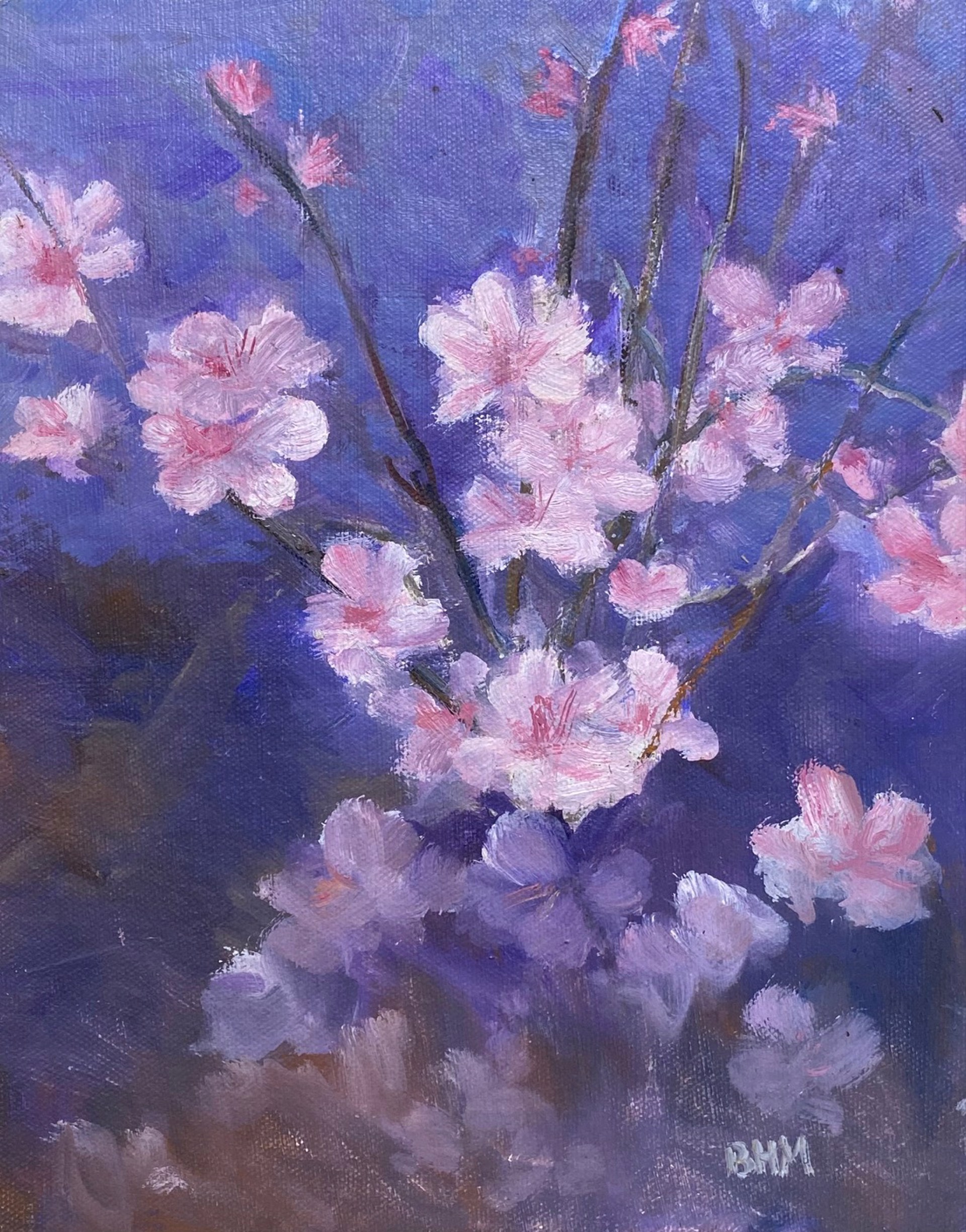 Peach Blossoms by Betty McGlamery