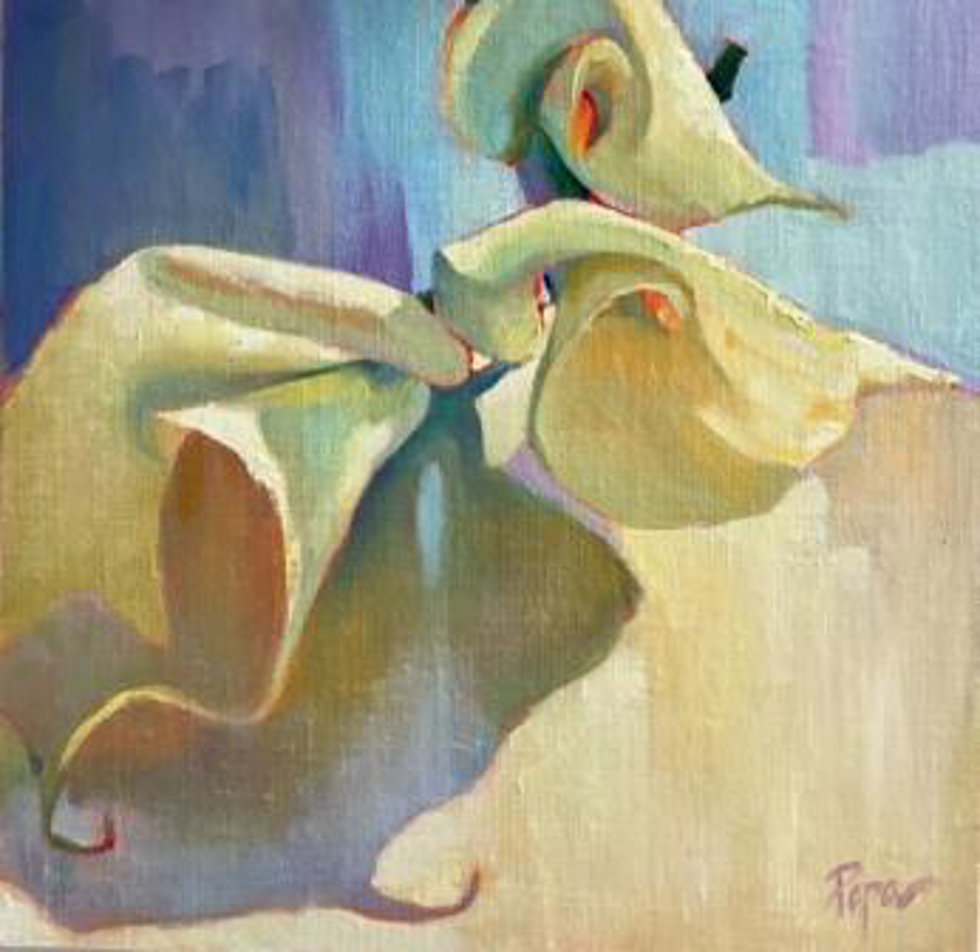Dreaming of Calla Lilies by Tammy Papa