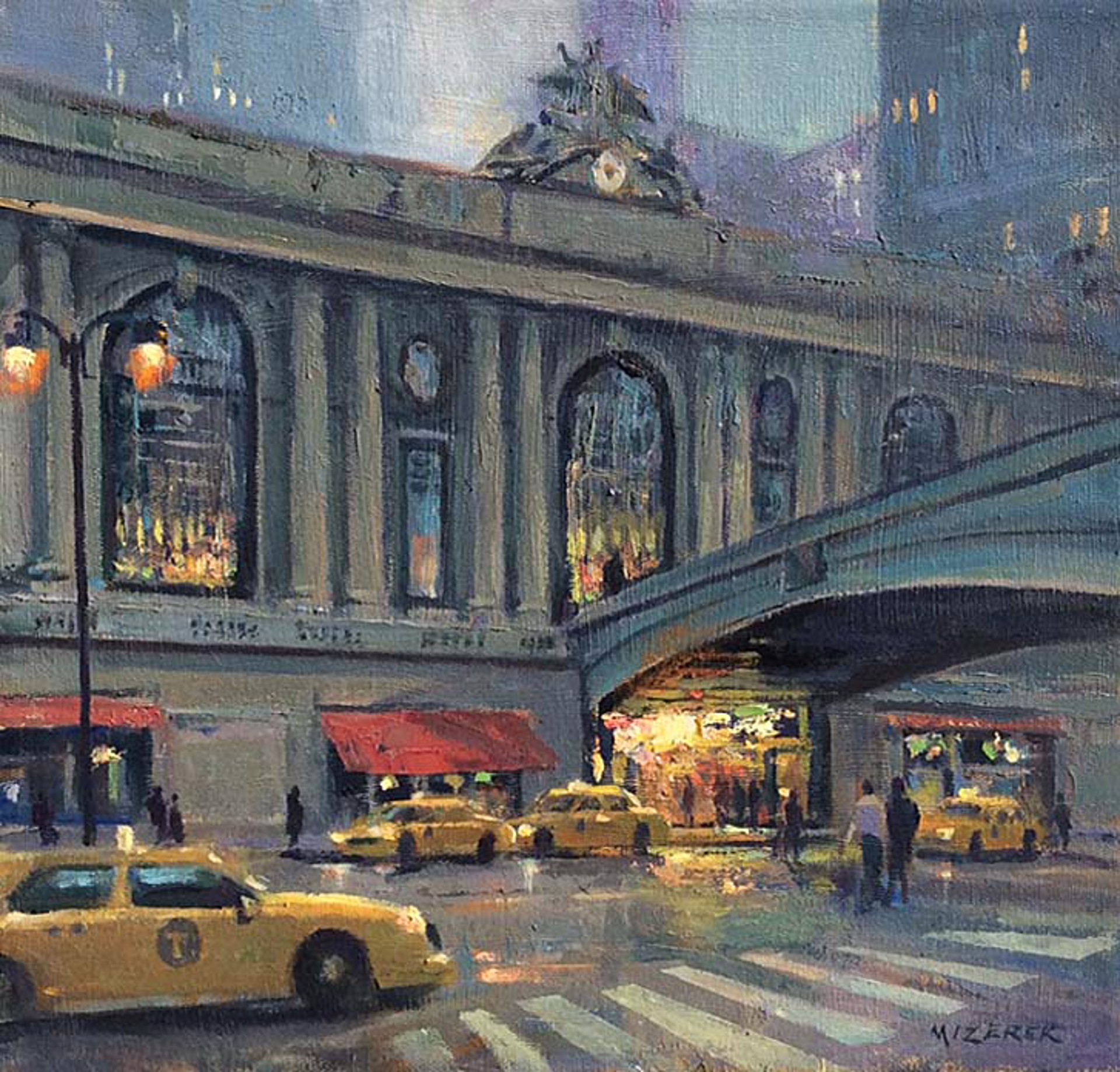 Grand Central Traffic by Leonard Mizerek