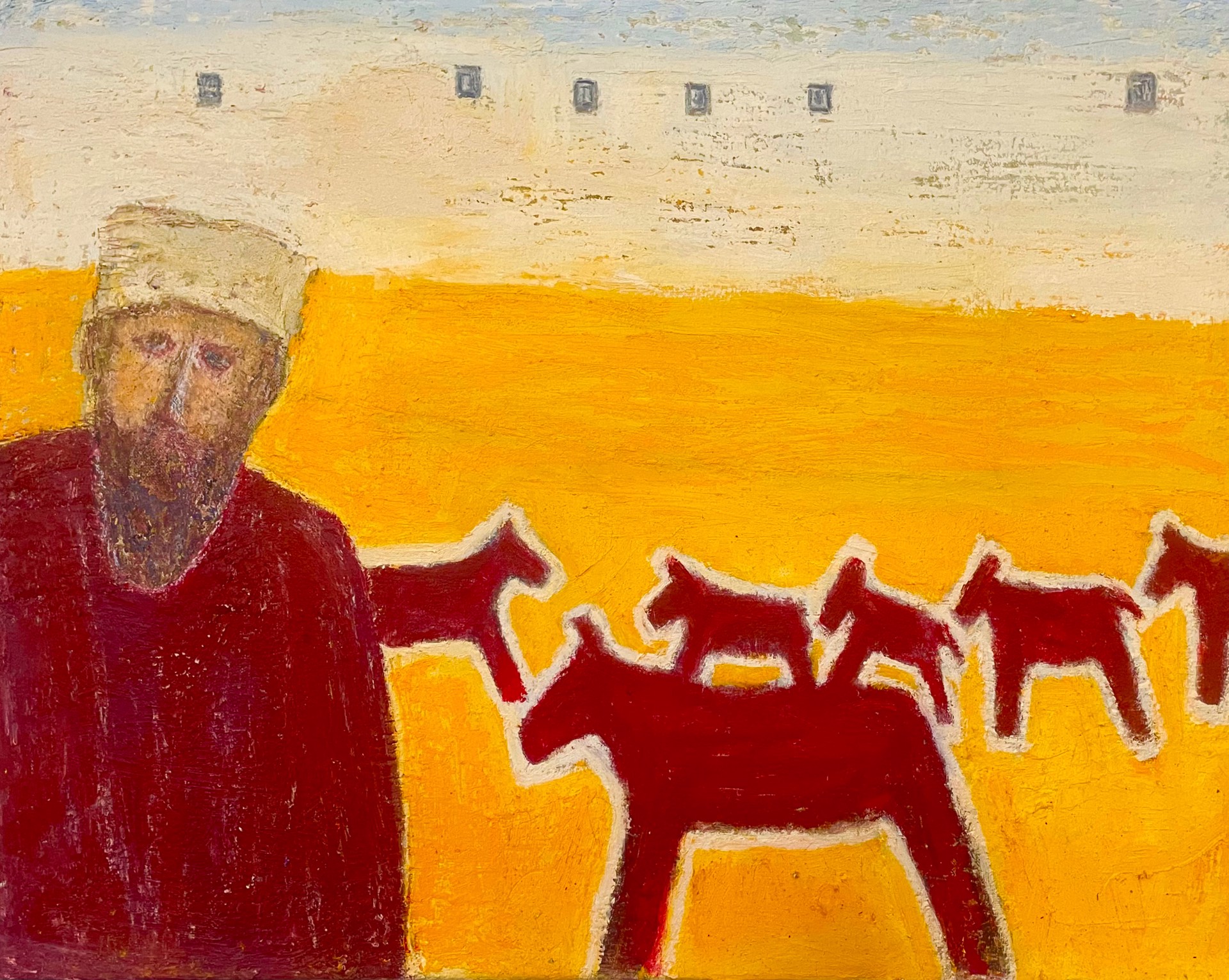 PROPHET AND RED HORSES by JONATHAN GREGG