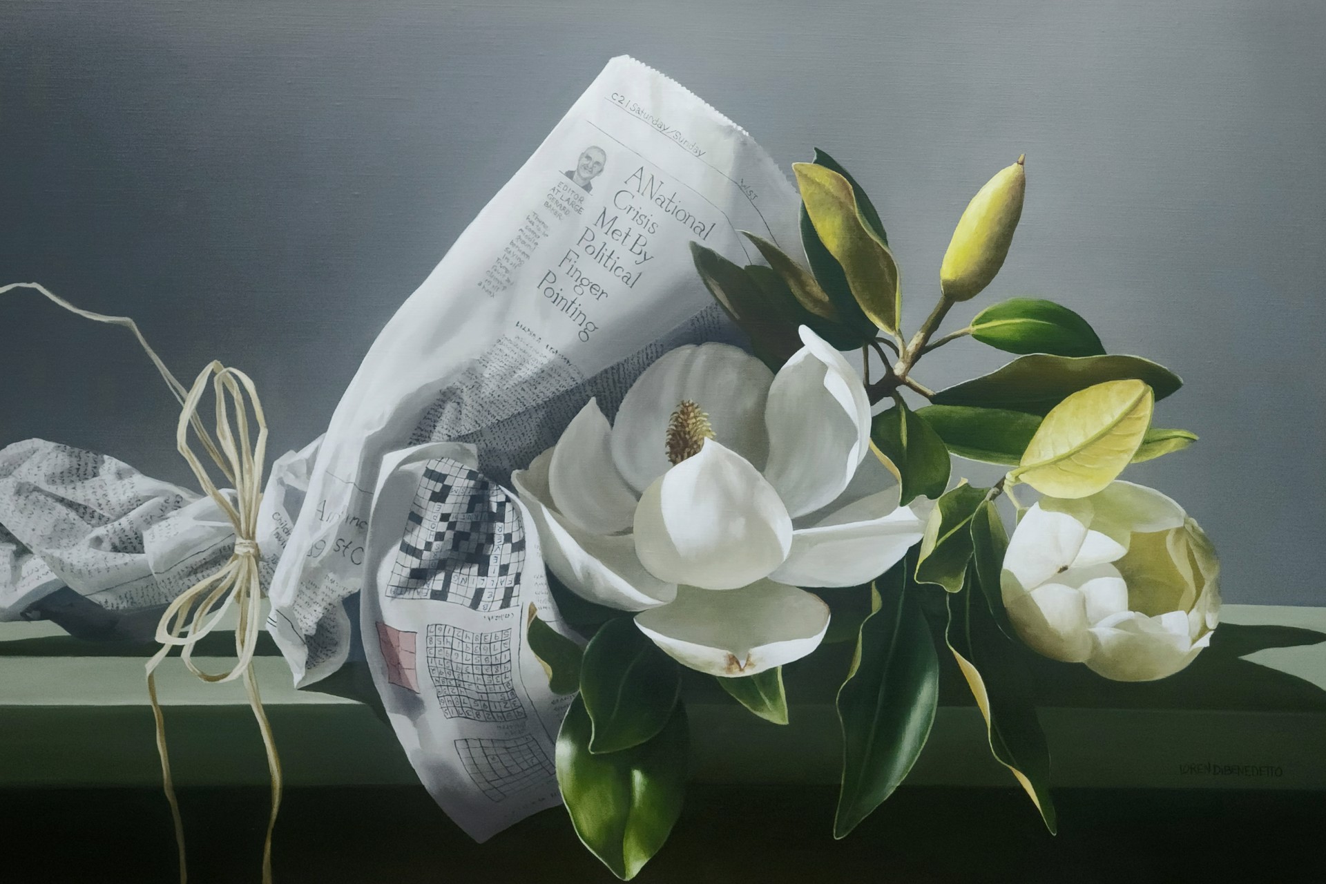 Magnolia Blooms by Loren DiBenedetto, OPA