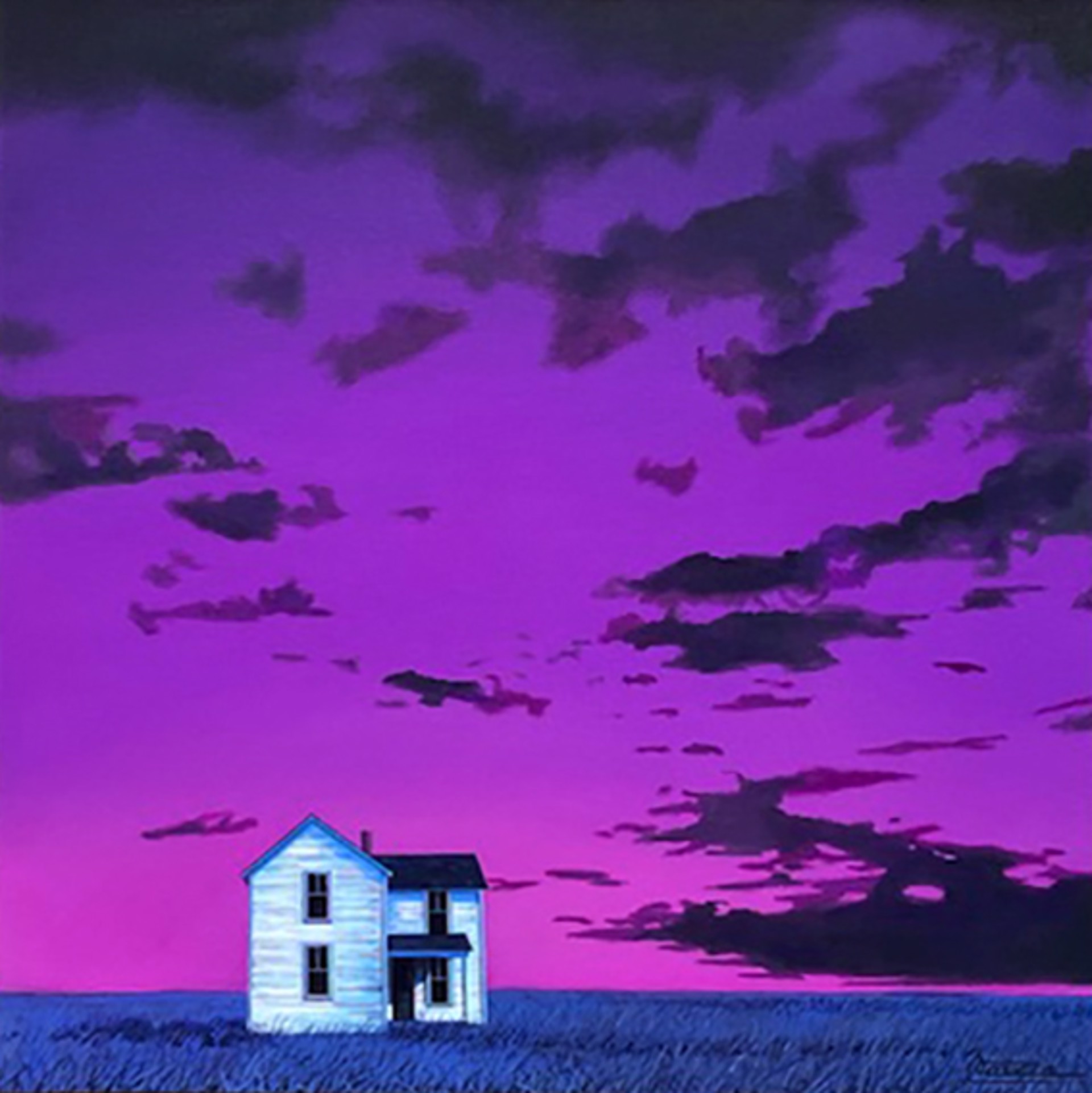 Violet Sky by Bruce Cascia