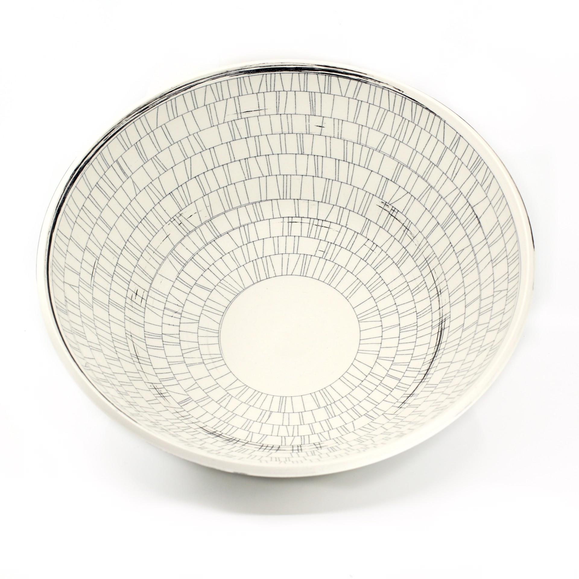 Wide Line Bowl by Bianka Groves