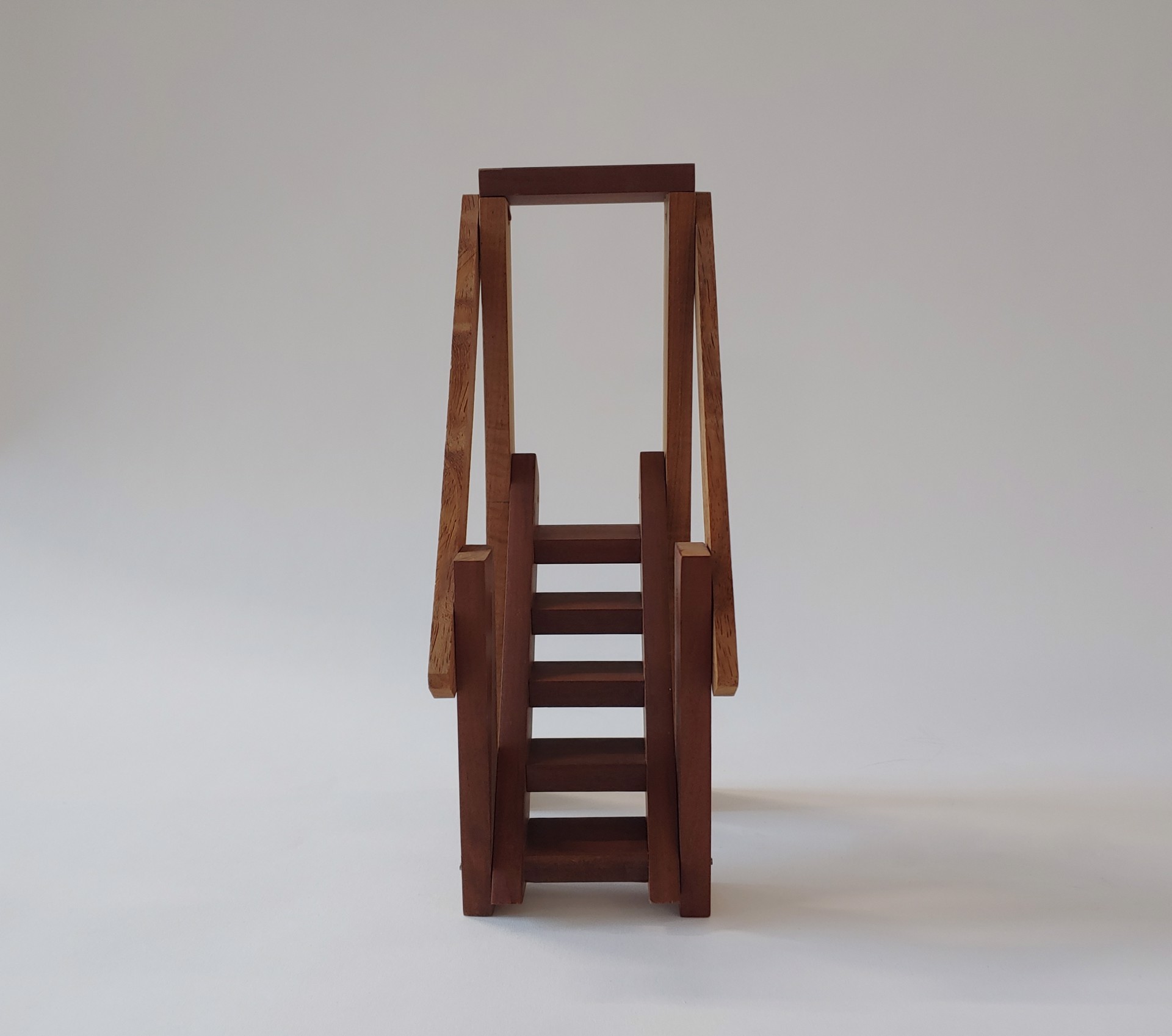 Stairs /Ladder Model - Wood Sculpture/Furniture by David Amdur