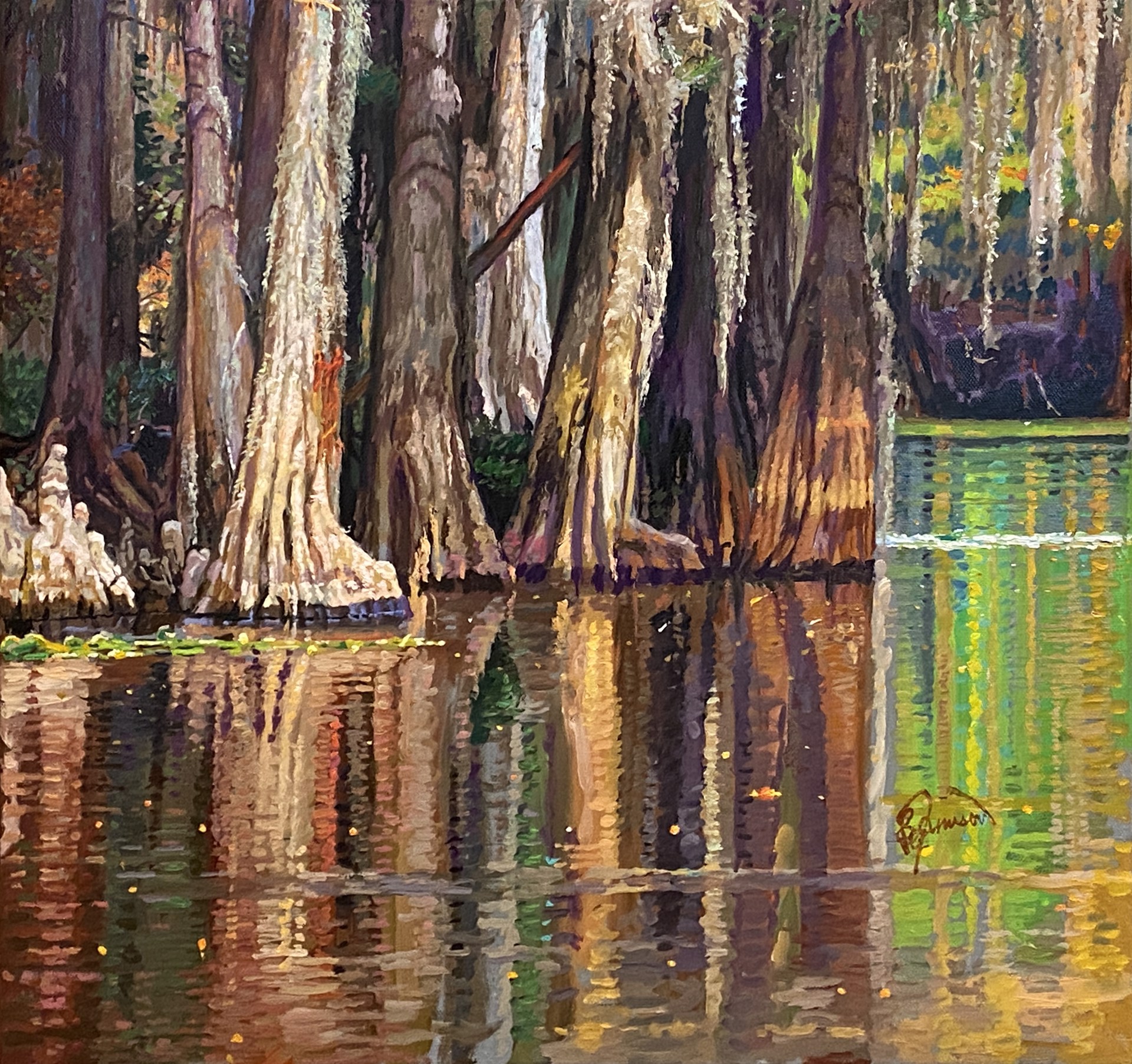 The Meadow of a Cypress Forrest by Lee Jamison