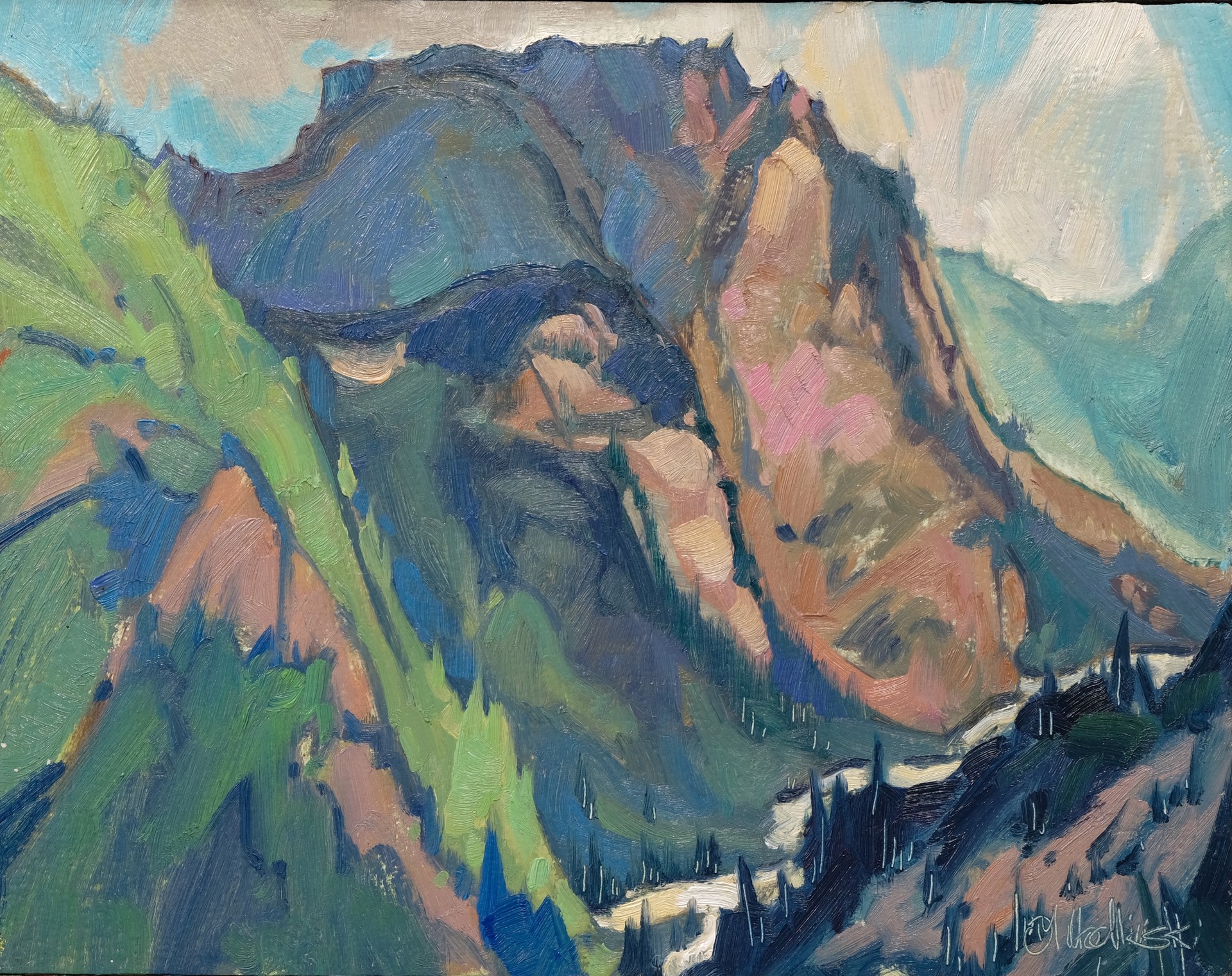 Mountain Canyon by Dominik Modlinski