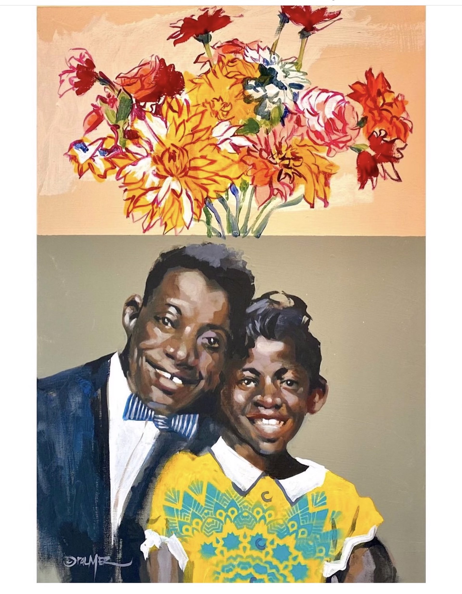 Baldwin and Little Sister by Charly Palmer