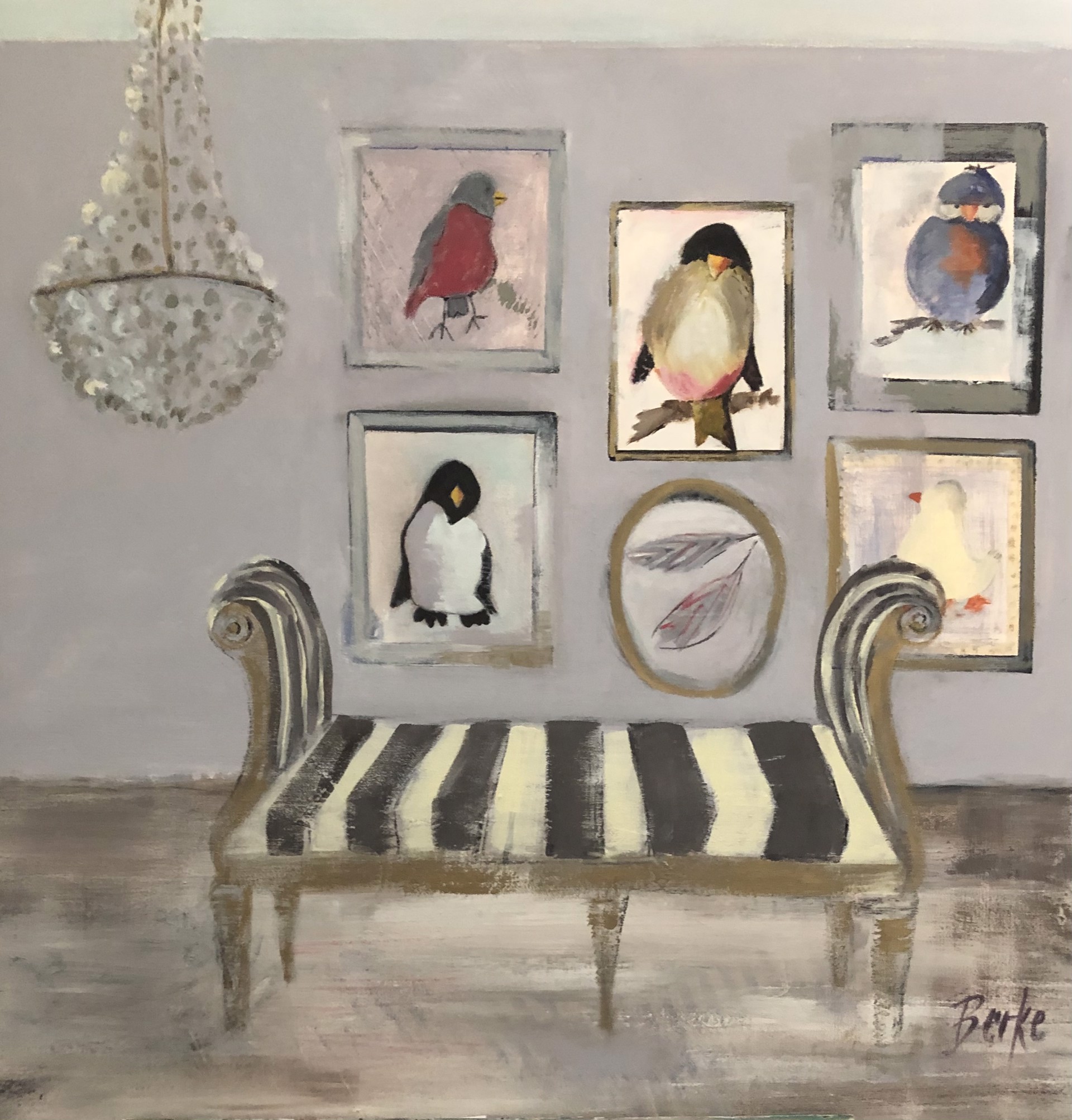 Salon d'Oiseaux by Jane Berke
