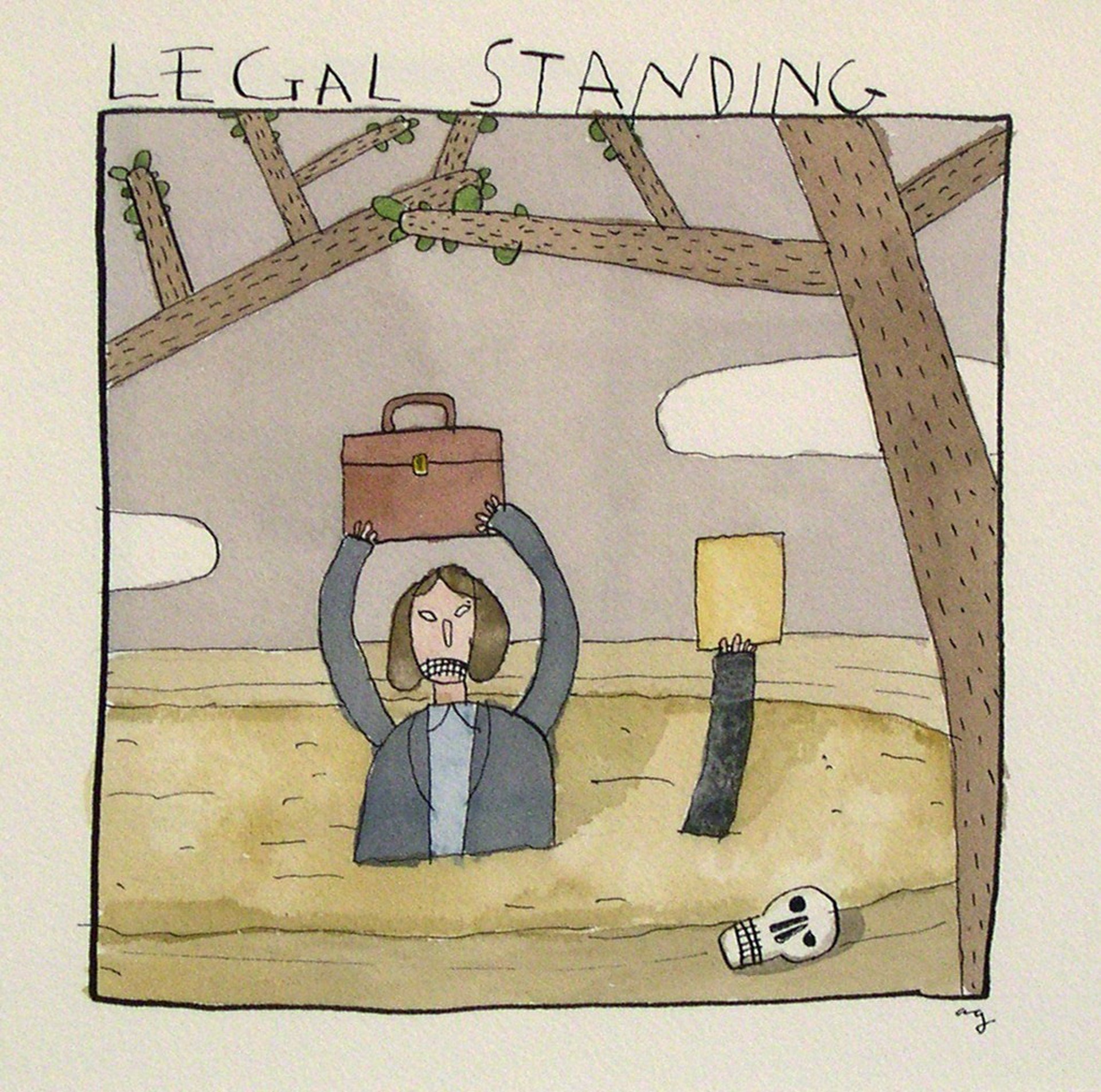 Legal Standing by Alan Gerson