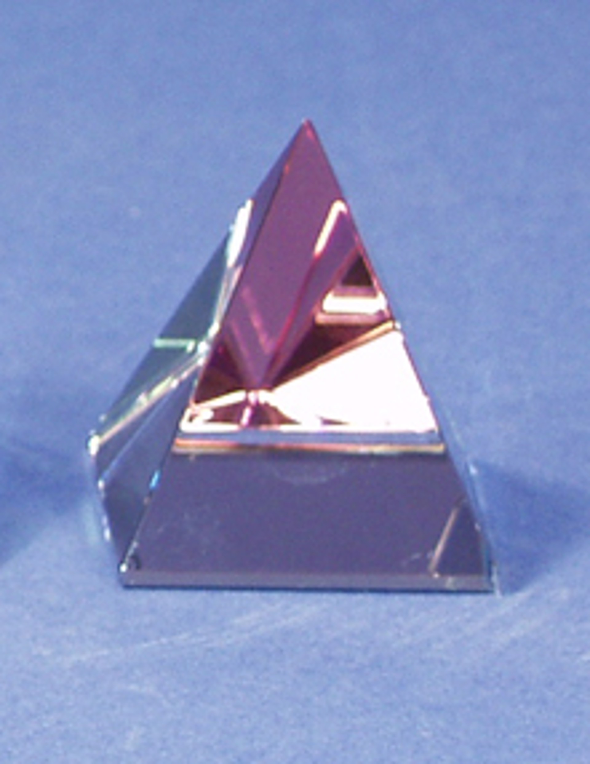 Crystal Pyramid 70mm x 90mm-S by Harold Lustig