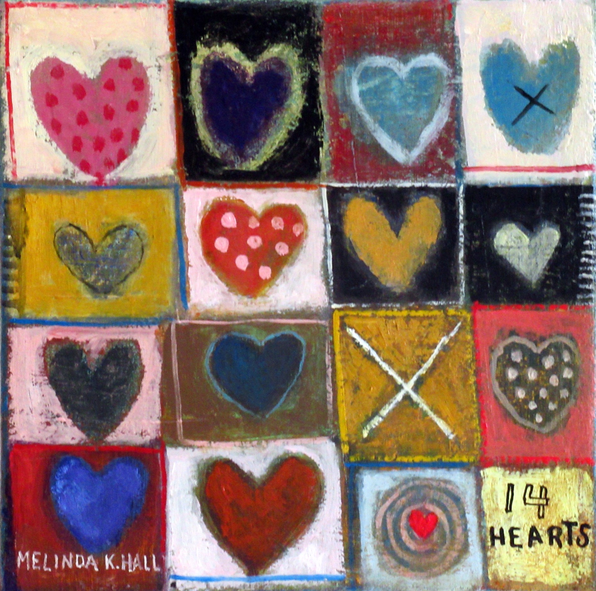 14 Hearts by Melinda K. Hall