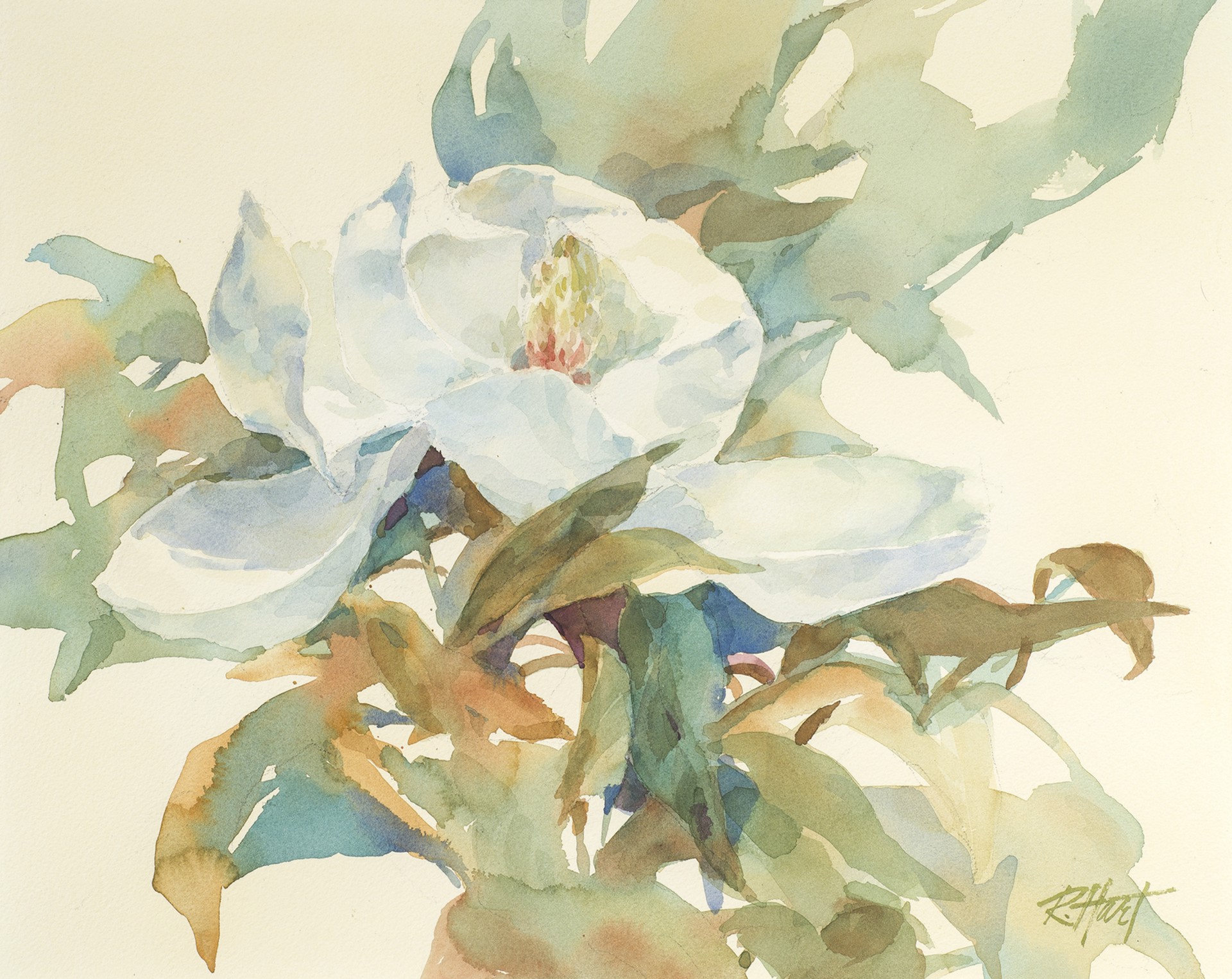 Spring Magnolia by Roianne Hart