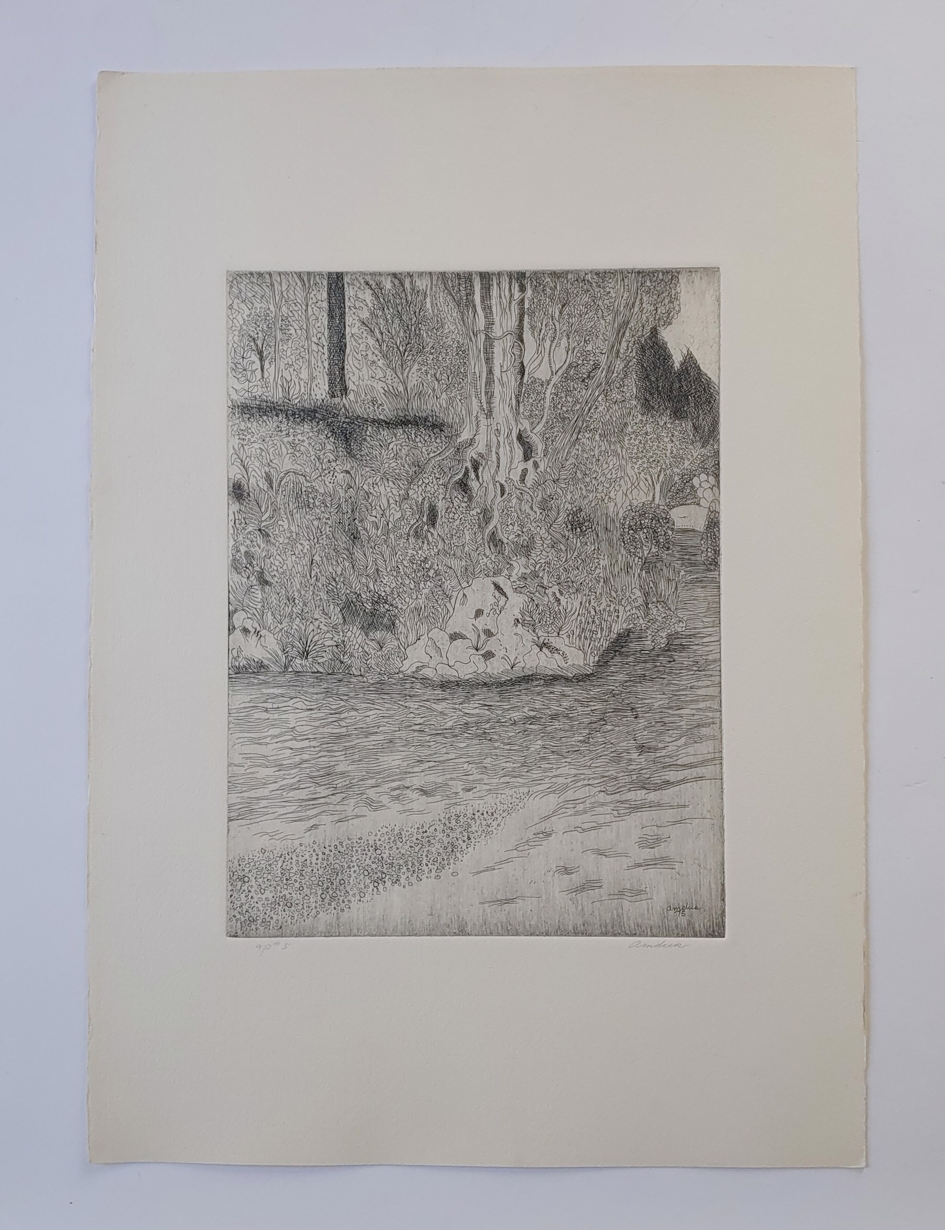 River Rock Prints, signed by David Amdur