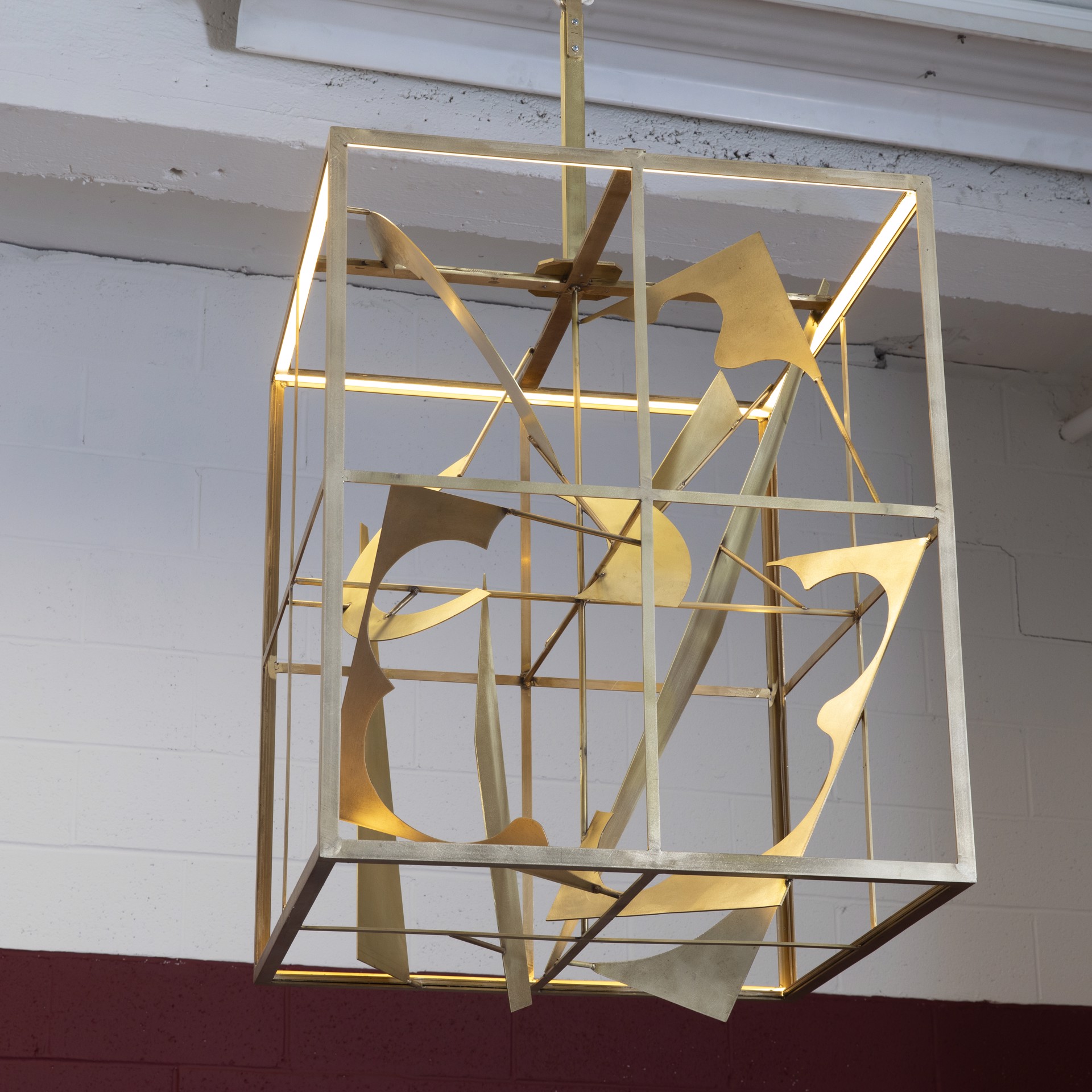 architectural Chandelier by Paula Caravelli