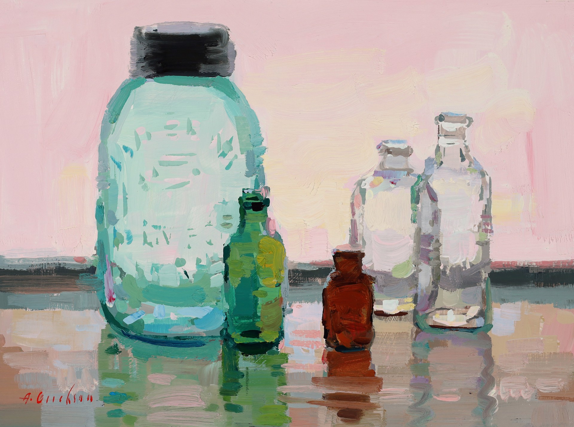 Bottles: a Study of Transparency by Aimee Erickson, PAPA & OPA