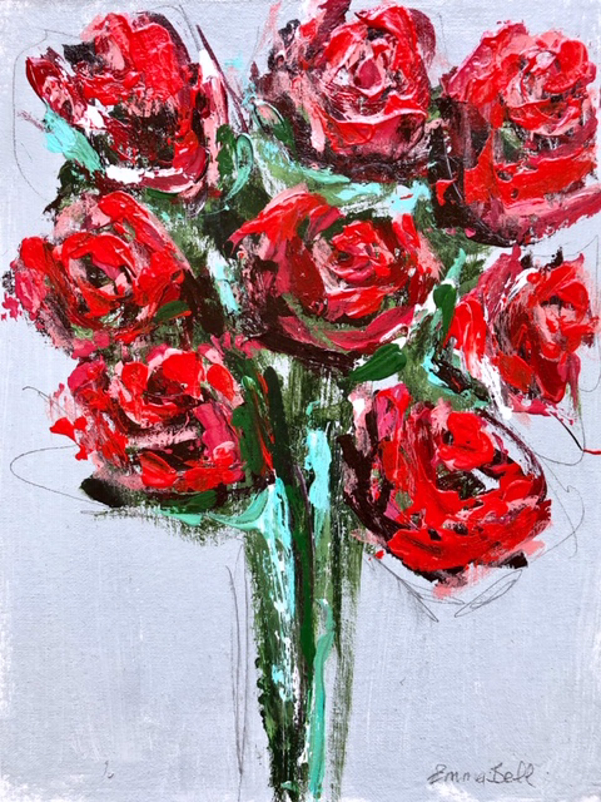 Valentine Roses #10 by Emma Bell