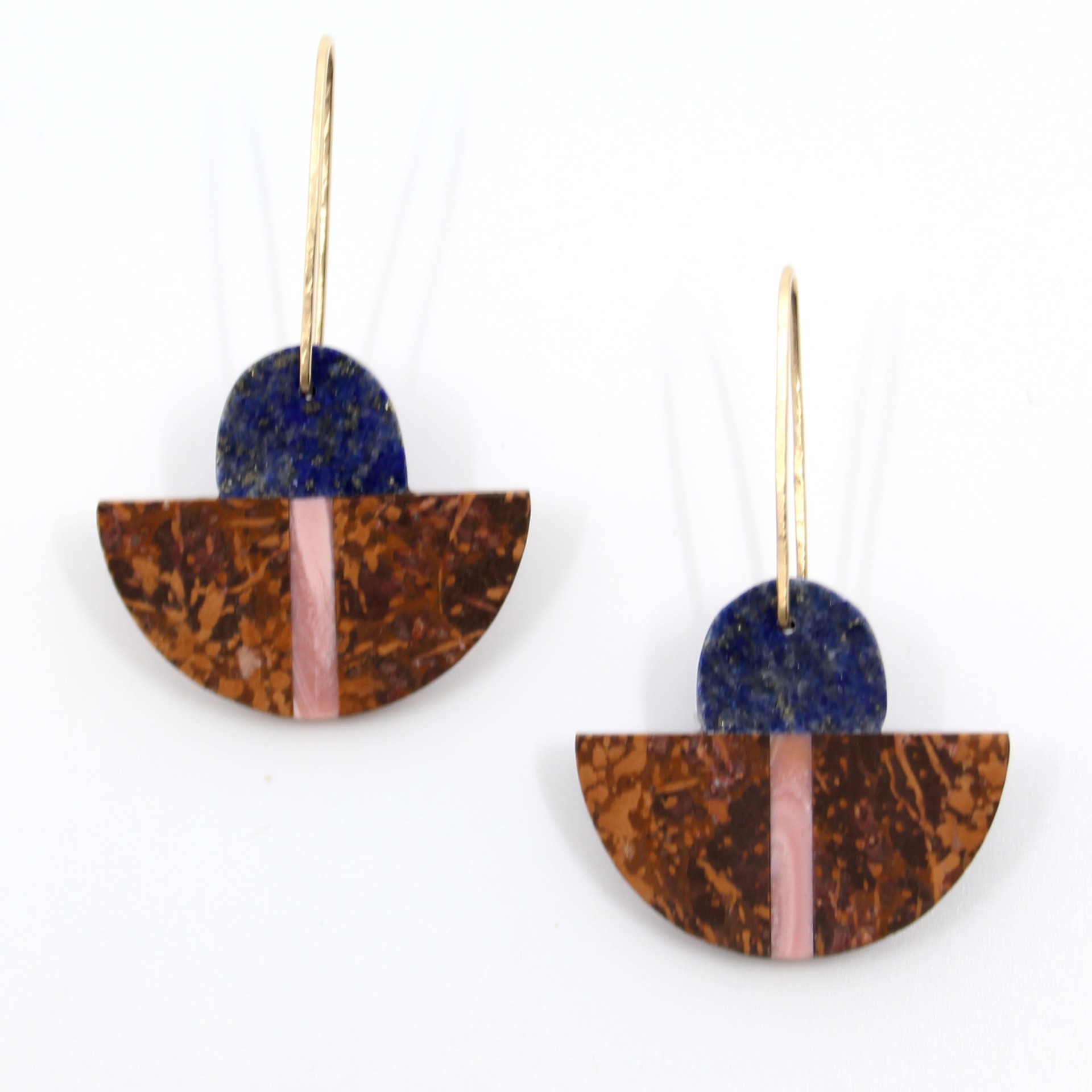 Multi-Stone Earrings by Alison Jean Cole