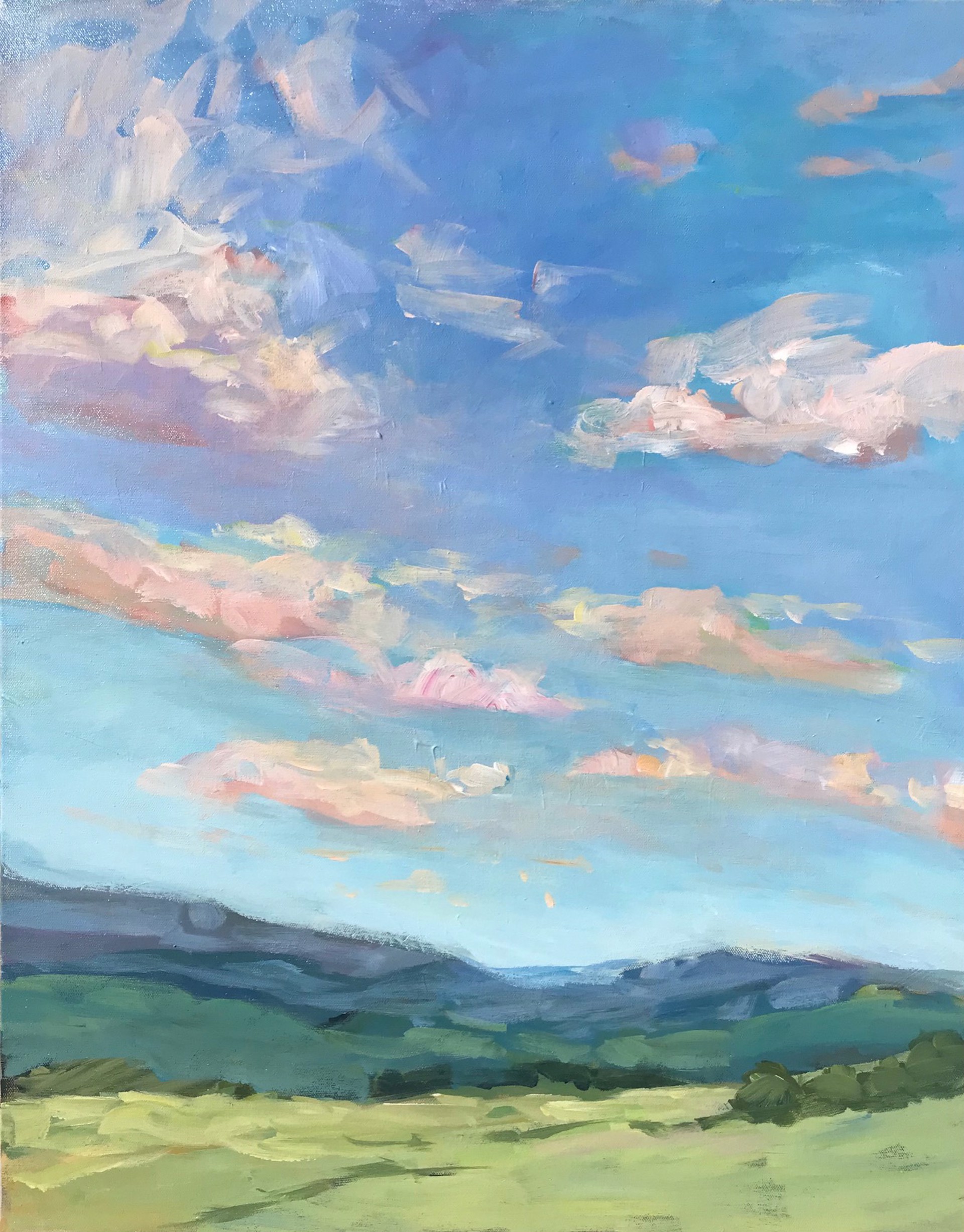 Blue Sky over Appalachia by Lorraine Kimsey