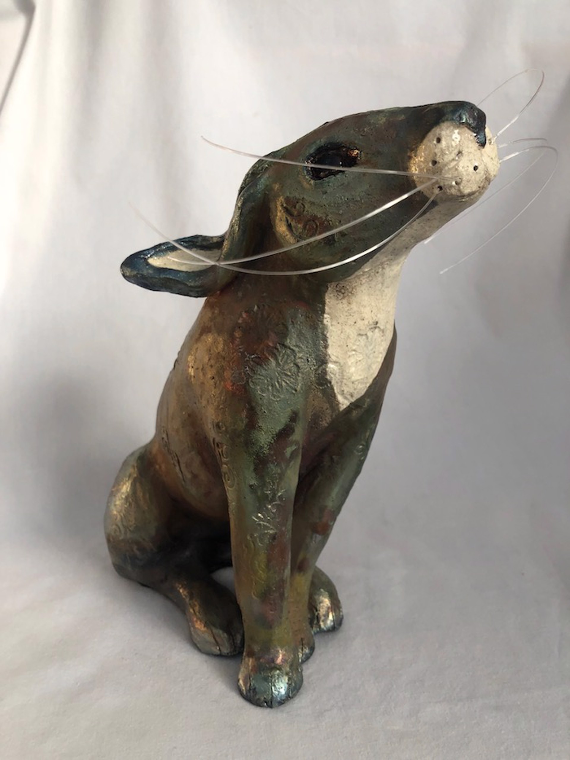 Rabbit with patterns by Lisa Wilkinson
